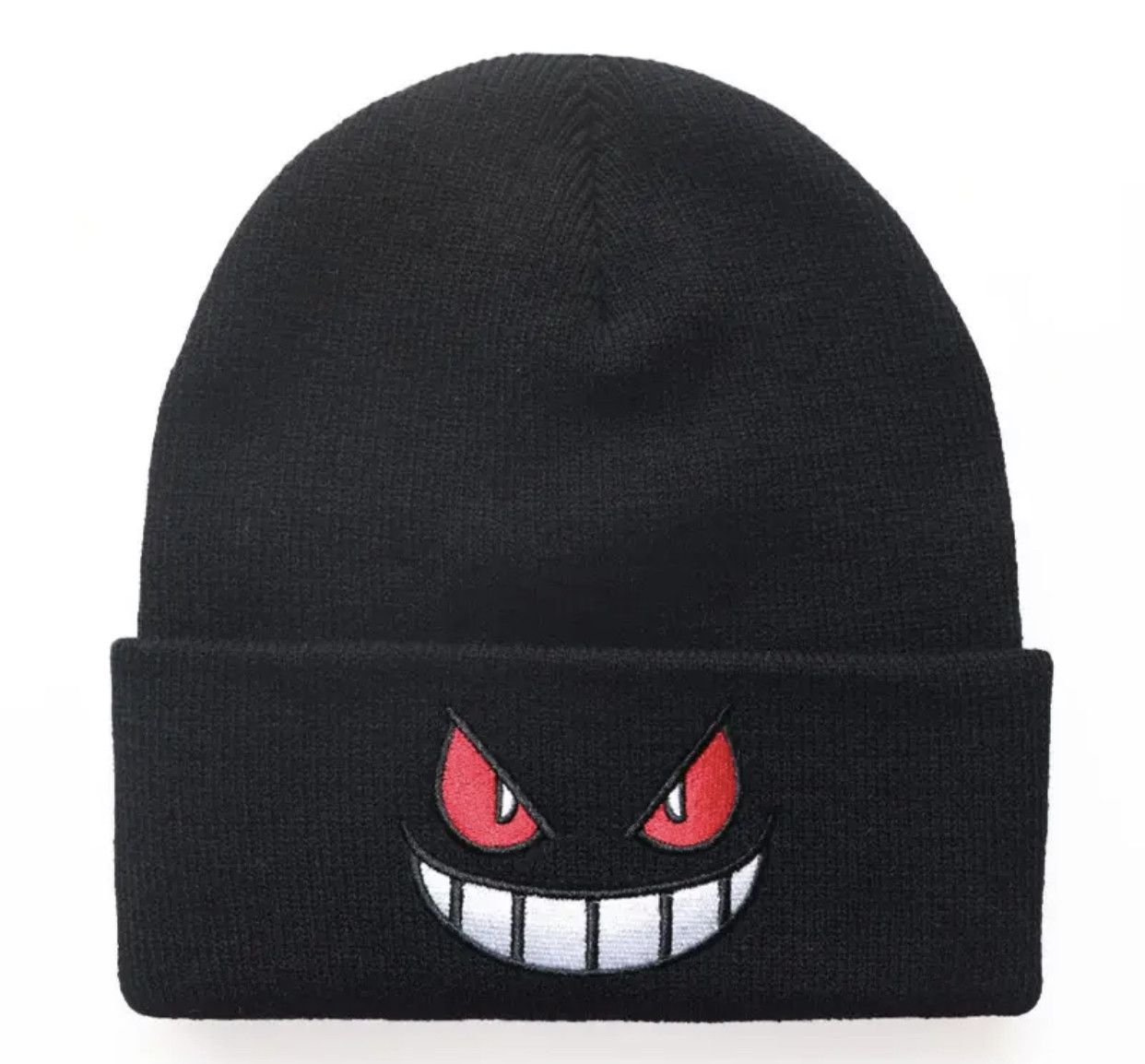 Pokemon Gengar Beanie colorful Anime Cap Pokemon Evolve Winter Hat Size ONE SIZE - 4 Thumbnail