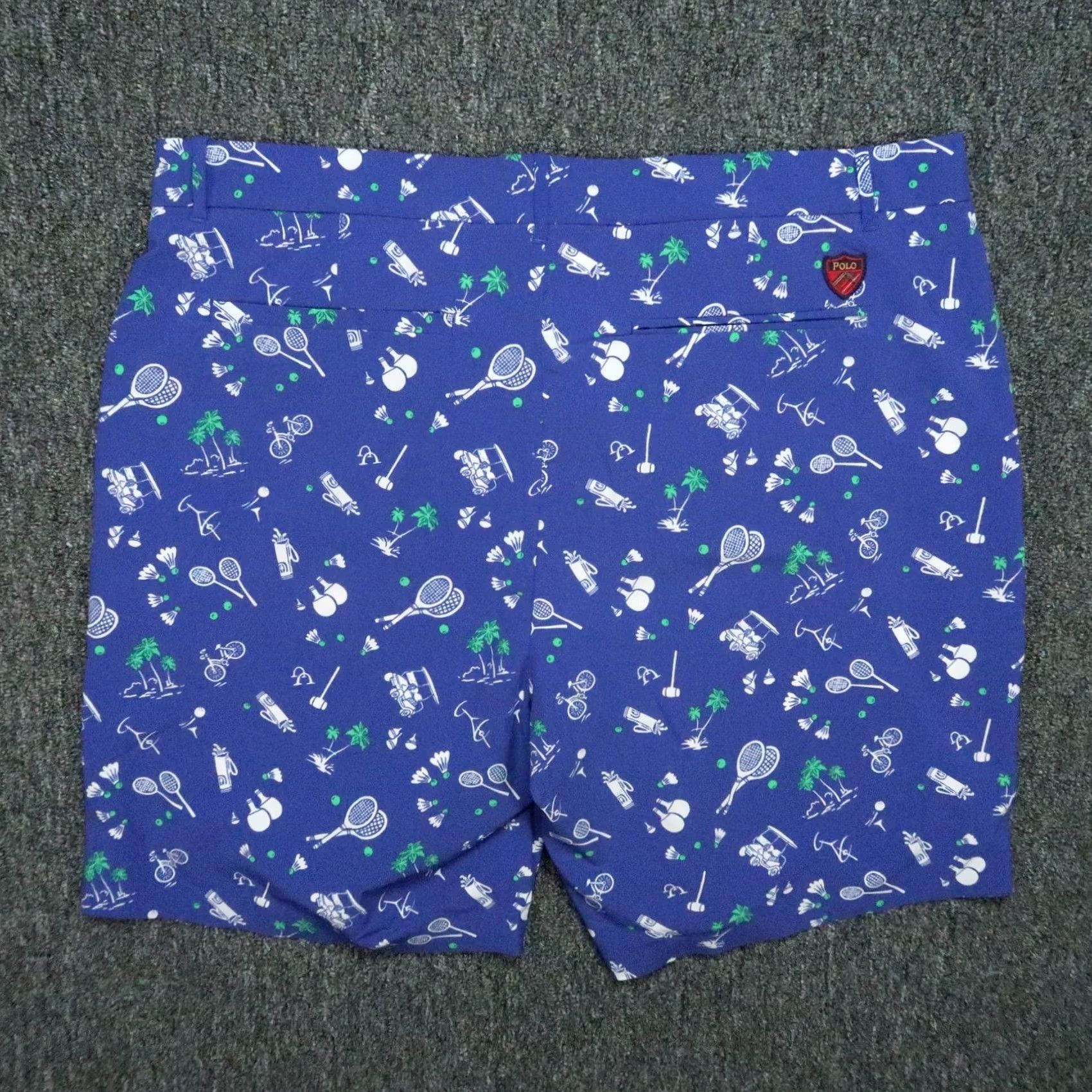 Ralph Lauren Polo Golf Ralph Lauren Shorts Men 38 Blue Classic Fit Nylon Spandex Size US M / EU 48-50 / 2 - 5 Thumbnail