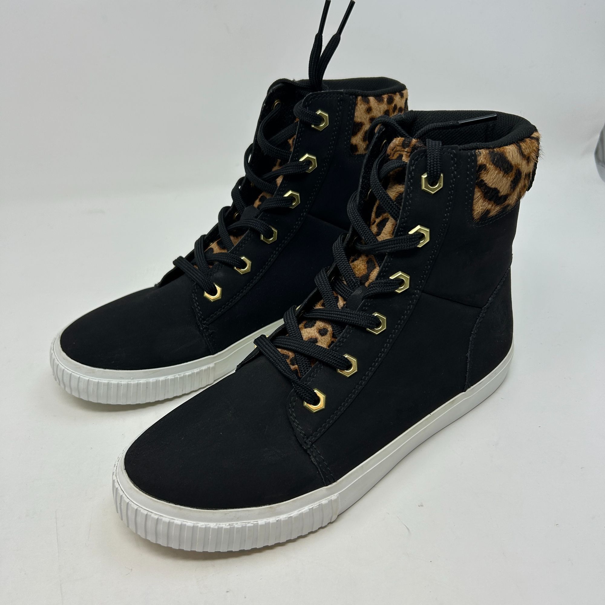 Timberland Timberland Skyla Bay 6" Nubuck High-Top Sneakers Lace-Up Size US 7.5 / IT 37.5 - 7 Thumbnail