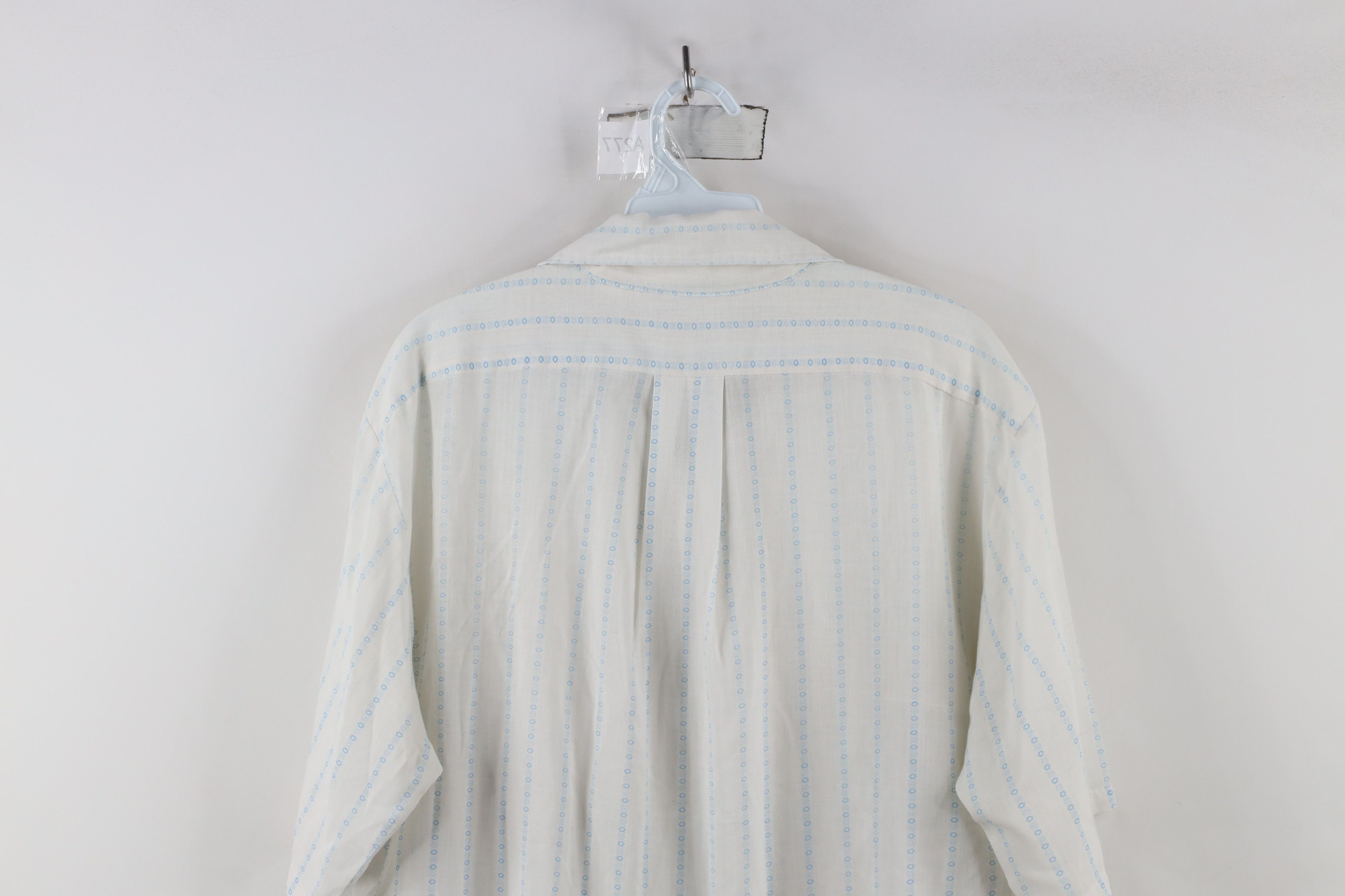 Vintage Vintage 60s Streetwear Geometric Short Sleeve Collared Shirt Size US M / EU 48-50 / 2 - 12 Thumbnail