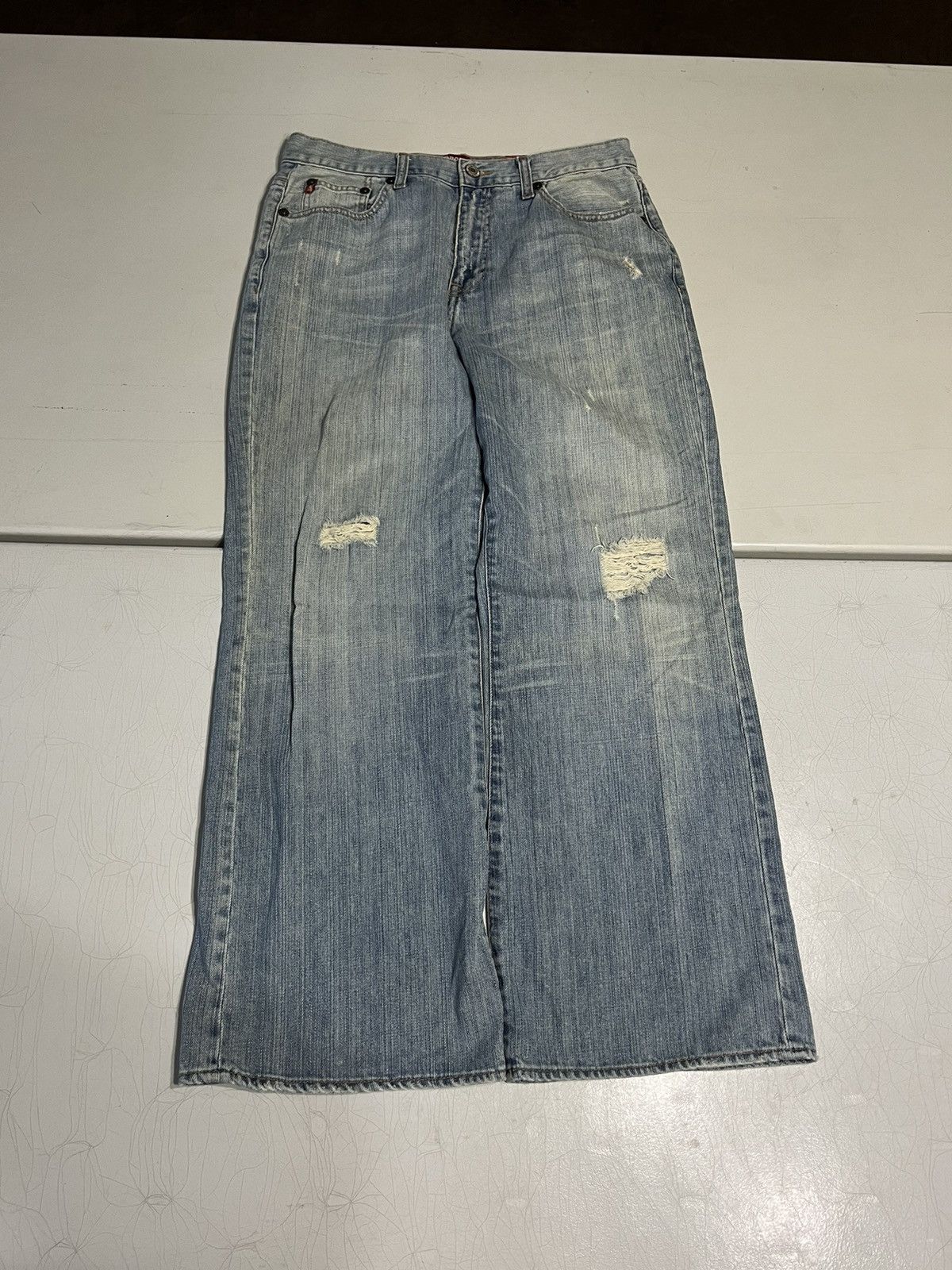 Aeropostale Y2K Aeropostale wide leg grunge style jeans Size US 32 / EU 48 - 1 Thumbnail