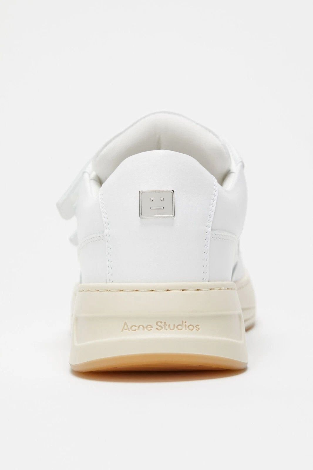 Acne Studios ACNE STUDIOS Steffey $540 White Leather Strap Sneakers New Size US 6 / IT 36 - 3 Thumbnail
