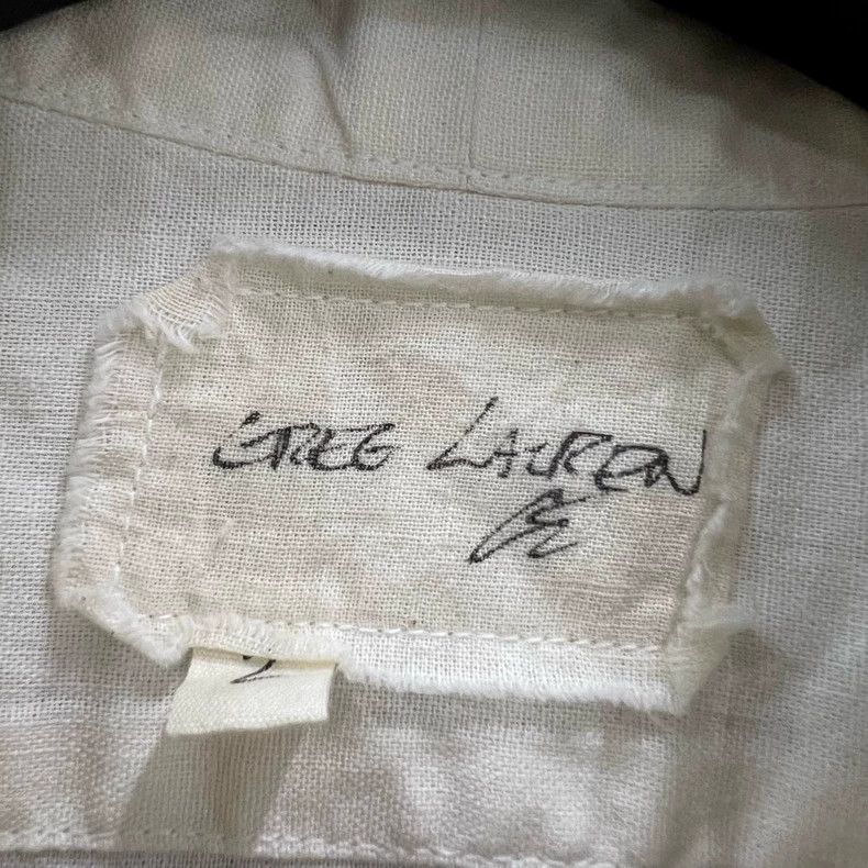 Greg Lauren greg lauren Off white fake two shirts 2506-Nextarrow Size M / US 6-8 / IT 42-44 - 3 Thumbnail