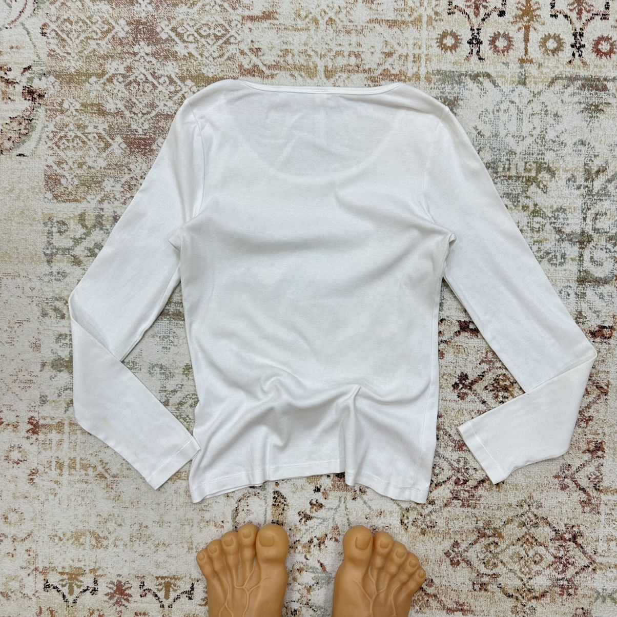Japanese Brand × Vintage Vintage Japanese Style Oui Moments Long-sleeve T-shirts Size S / US 4 / IT 40 - 2 Thumbnail