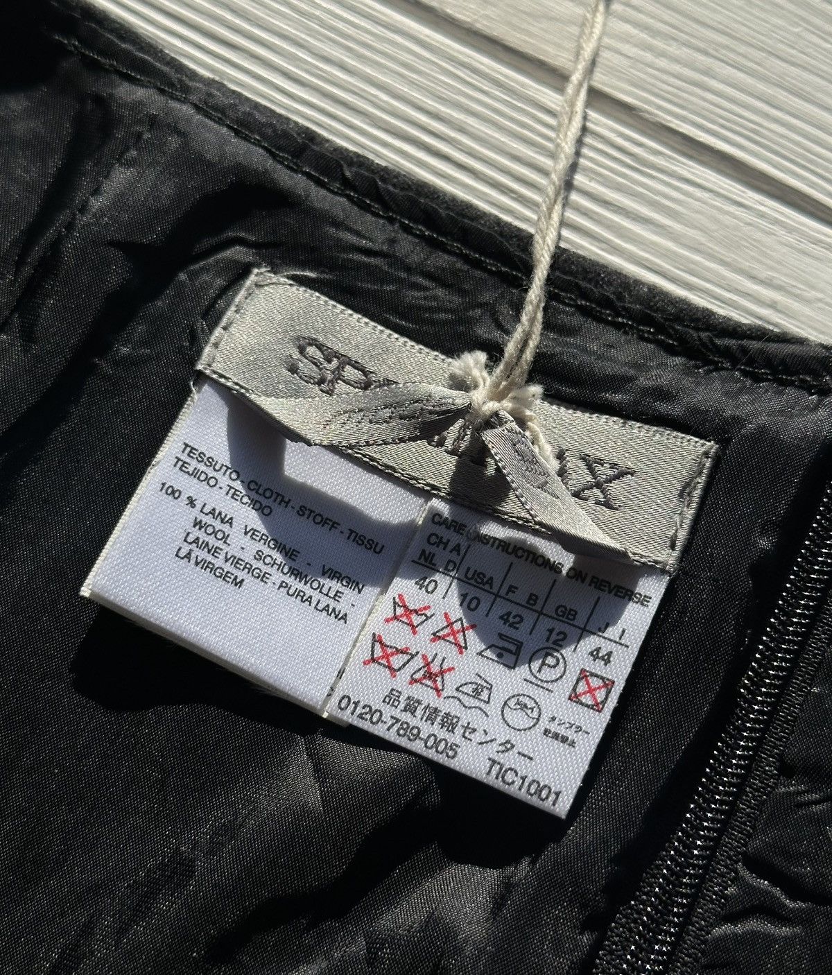 Max Mara Sportmax by Max Mara Wool Pinstripe Skirt US 10 Paisley Size 32" / US 10 / IT 46 - 8 Thumbnail