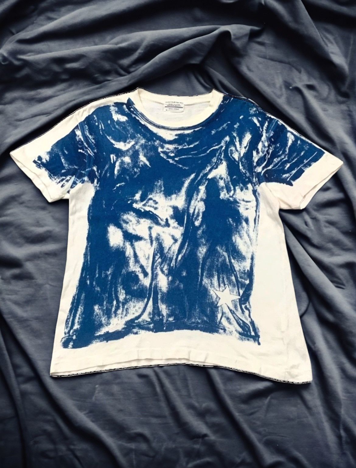 Japanese Brand × Junya Watanabe × Nicole Club Nicole Club Japan Trompe L’oeil Shirt On Shirt Tshirt Size US M / EU 48-50 / 2 - 1 Thumbnail