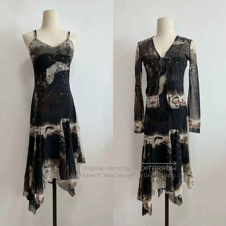Jean Paul Gaultier Jean Paul Gaultier Starry Portrait Set, Dress, Top Size S / US 4 / IT 40 - 1 Thumbnail