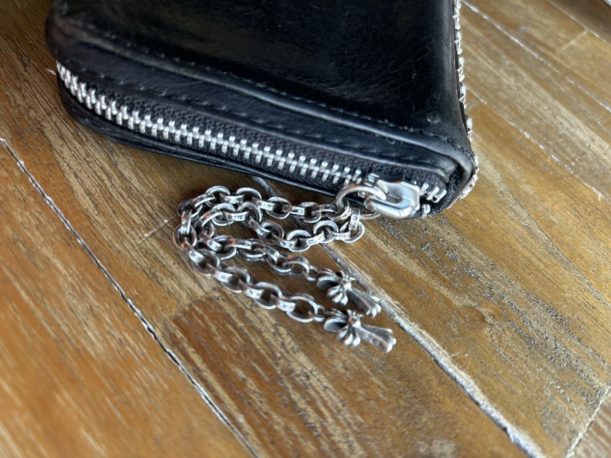 Chrome Hearts CHROME HEARTS STUDDED 3 SIDE ZIP WALLET Size ONE SIZE - 6 Thumbnail