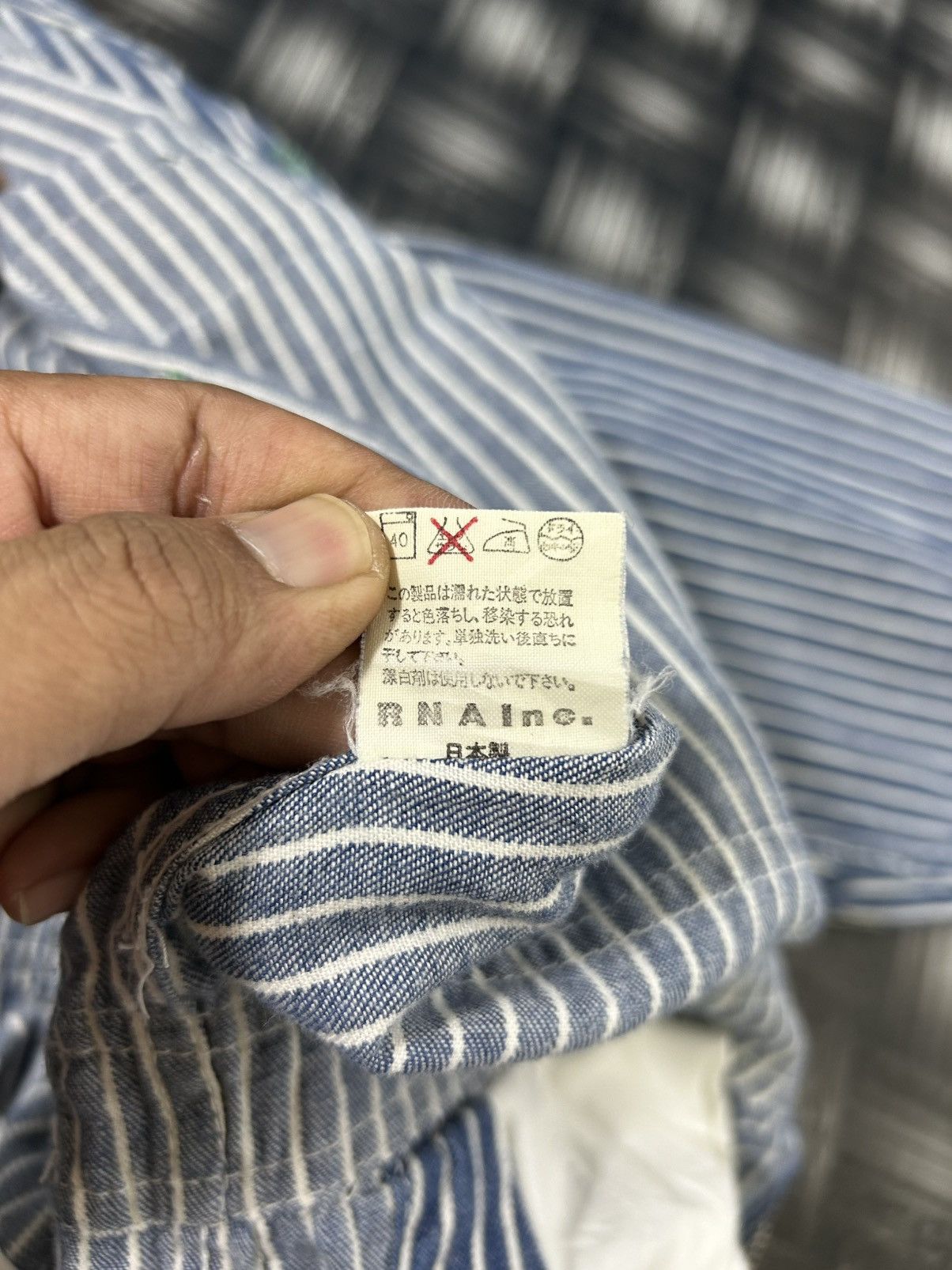 Japanese Brand ⚡️Vintage RNA inc Japan Hikori Workers Clothing Coverall Size US 34 / EU 50 - 13 Thumbnail