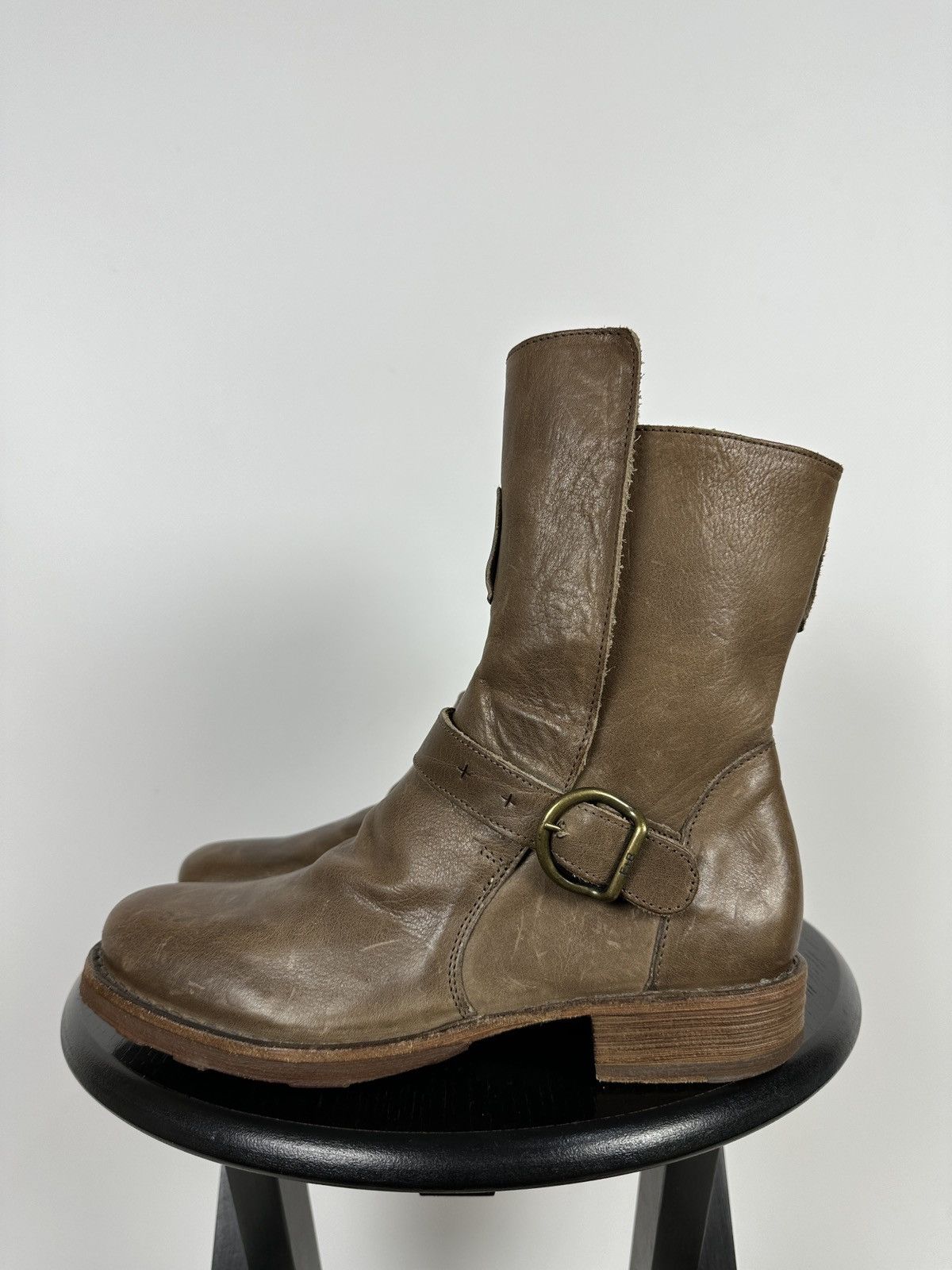 Fiorentini + Baker Fiorentini + Baker Eternity 2 Buckle Moto Ankle Boots Size US 7 / IT 37 - 2 Thumbnail