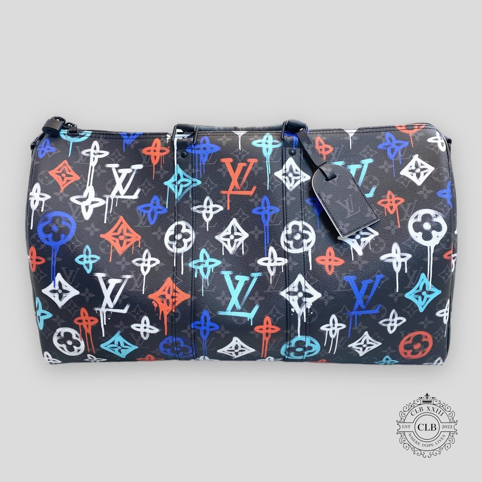 Louis Vuitton LOUIS VUITTON KEEPALL BANDOULIÈRE 50 - GRAFFITI MONOGRAM Size ONE SIZE - 1 Thumbnail