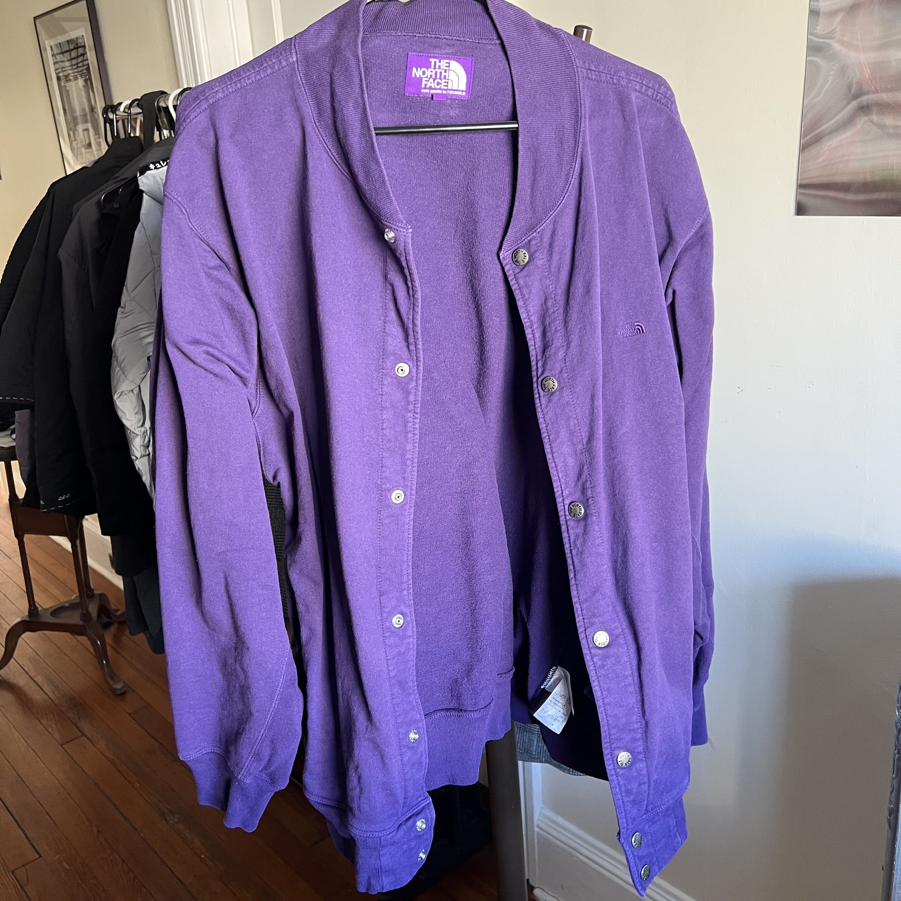 Nanamica North Face PURPLE LABEL 10oz Cotton bomber / Purple / Large Size US L / EU 52-54 / 3 - 2 Thumbnail