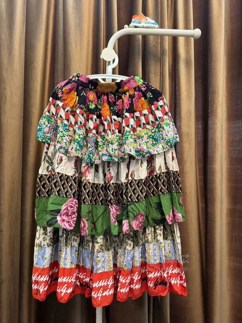 Gucci Gucci Floral skirt Size 25" / US 0 / IT 36 - 7 Thumbnail