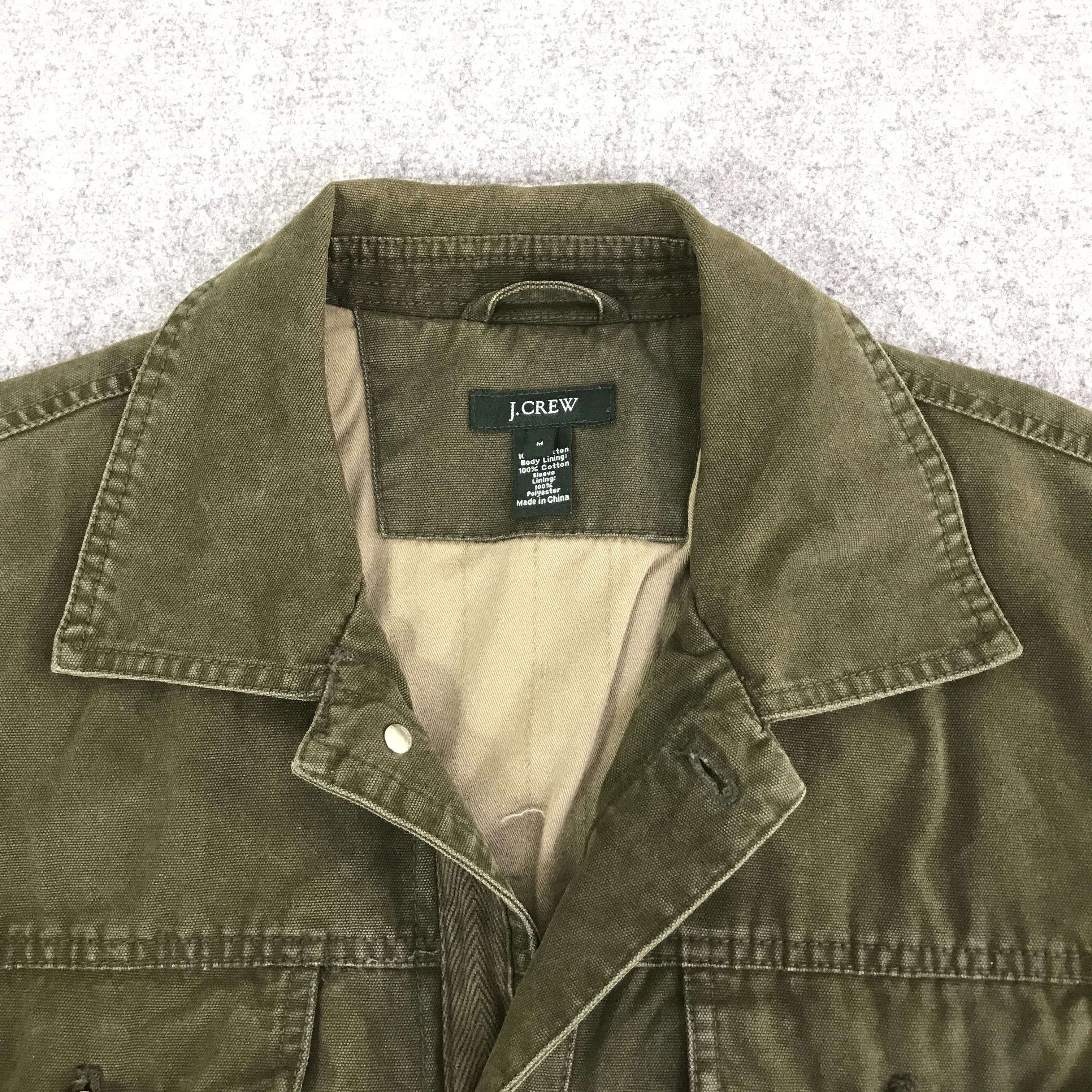 J.Crew Vtg J.Crew button jacket K119B1 Size US M / EU 48-50 / 2 - 8 Thumbnail