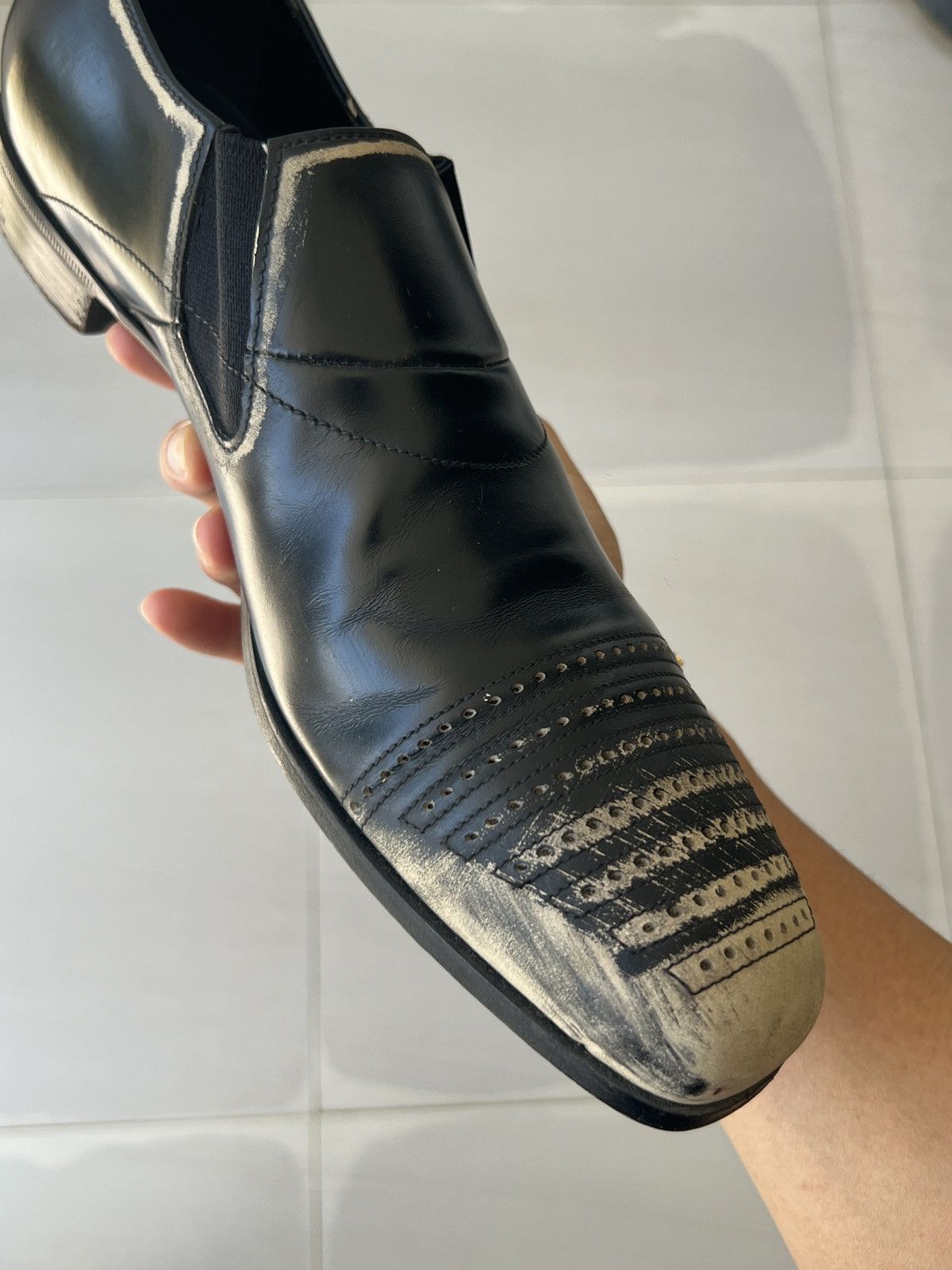 Prada FW07 Prada distressed loafers Size US 9.5 / EU 42-43 - 22 Thumbnail