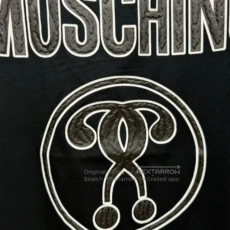 Moschino Moschino Black Cotton Short Sleeve T-Shirt . Size US S / EU 44-46 / 1 - 3 Thumbnail