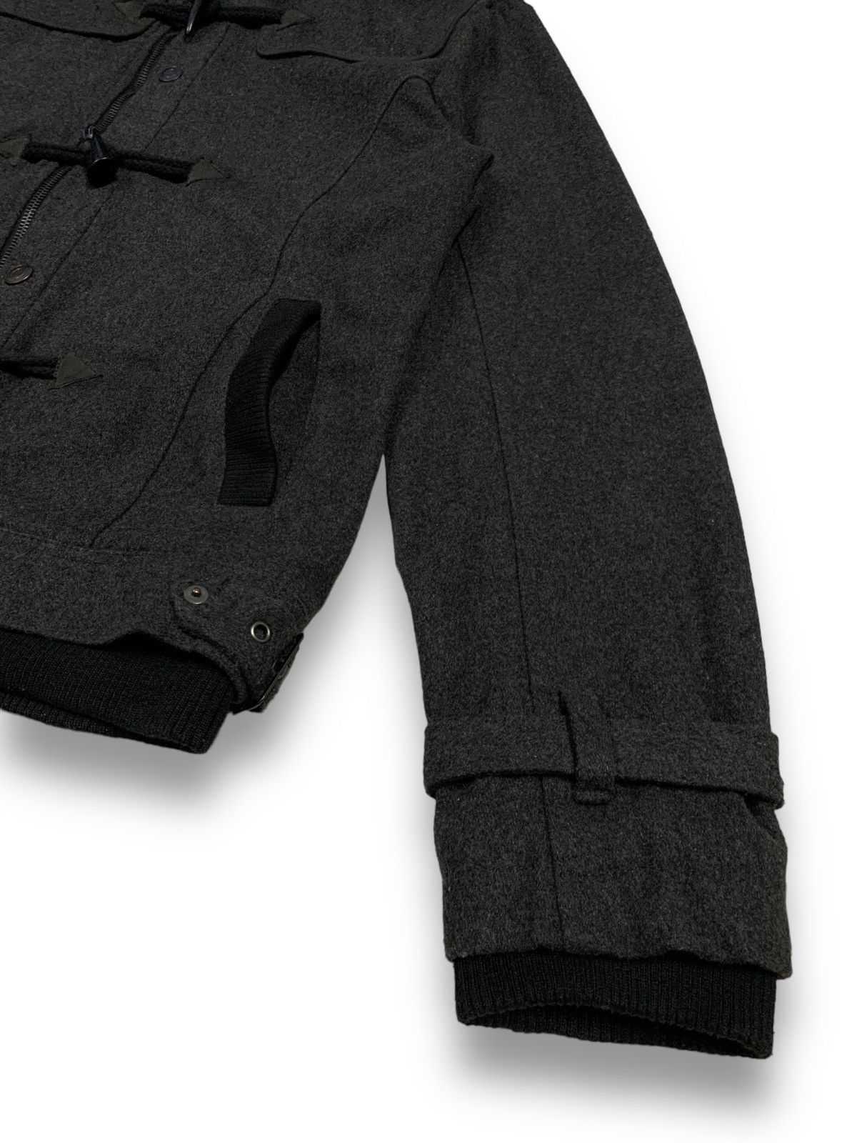 If Six Was Nine Growth by Grail Faux Fur Hooded Punk Style Duffle Jacket Size US M / EU 48-50 / 2 - 15 Thumbnail