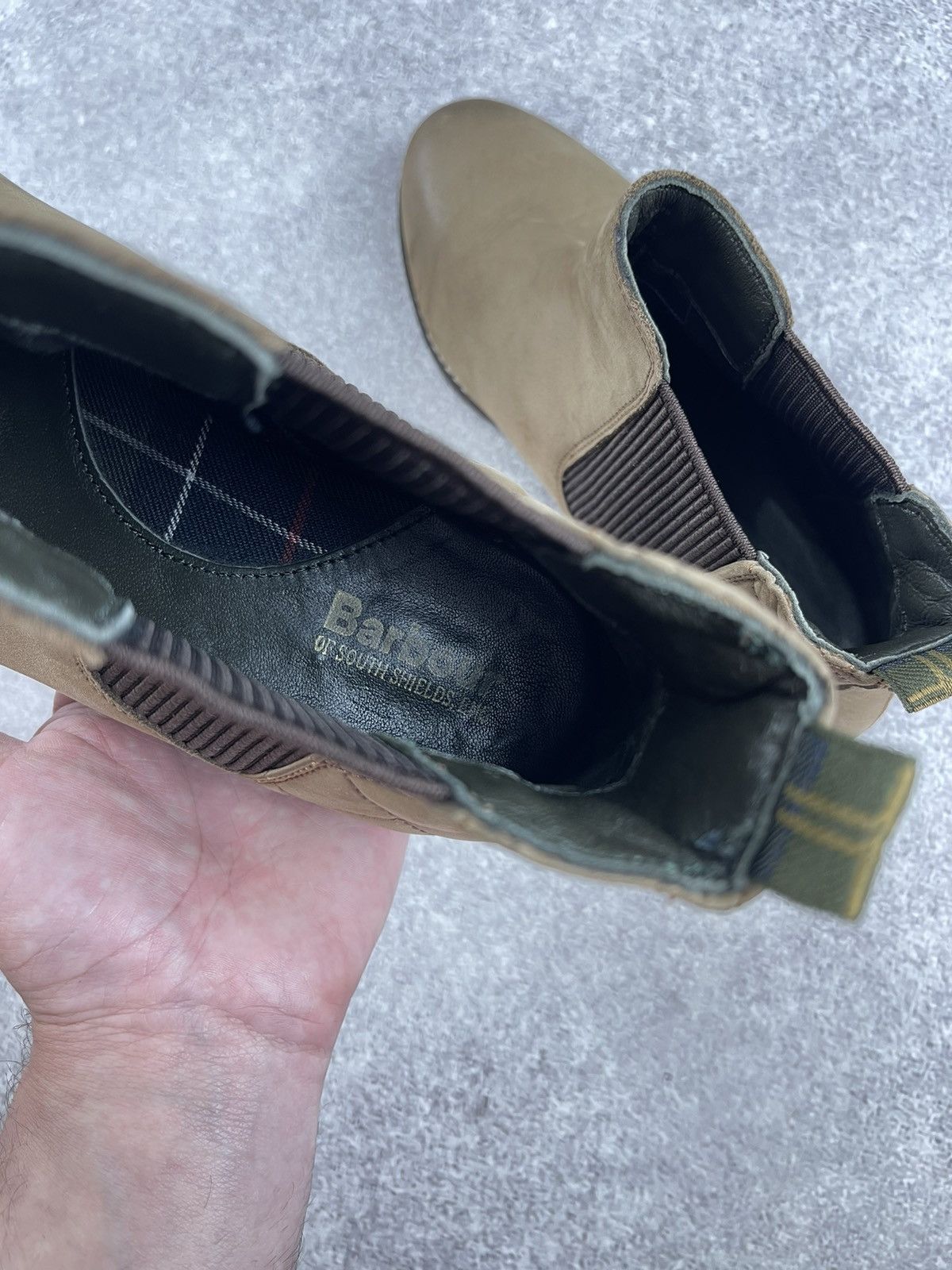 Barbour Barbour Abigail Quilt Chelsea Mid Ankle Leather Boots Size US 6.5 / IT 36.5 - 10 Thumbnail