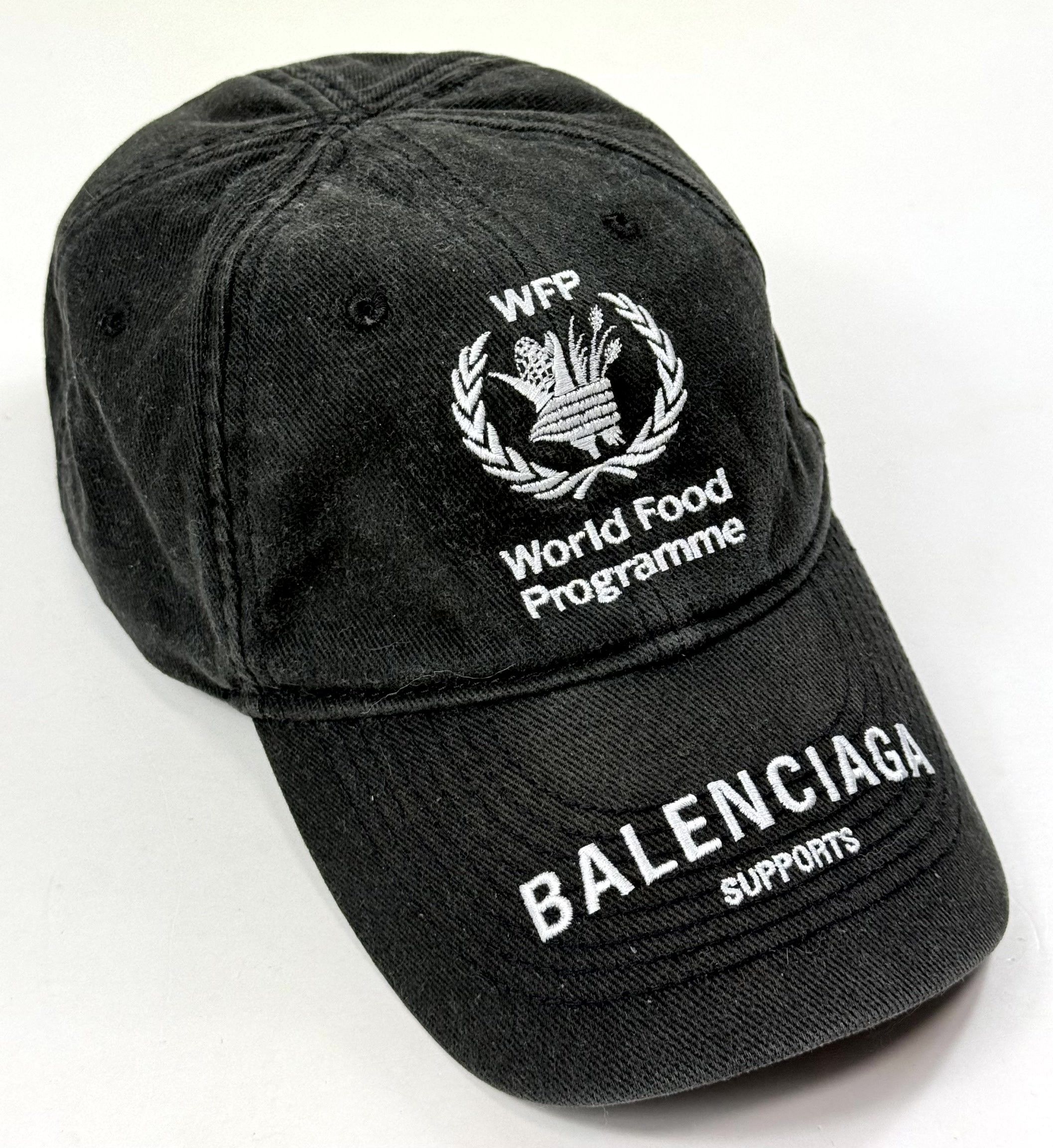 Baseball Cap Balenciaga Wfp Hat BALENCIAGA WFP Cap Black