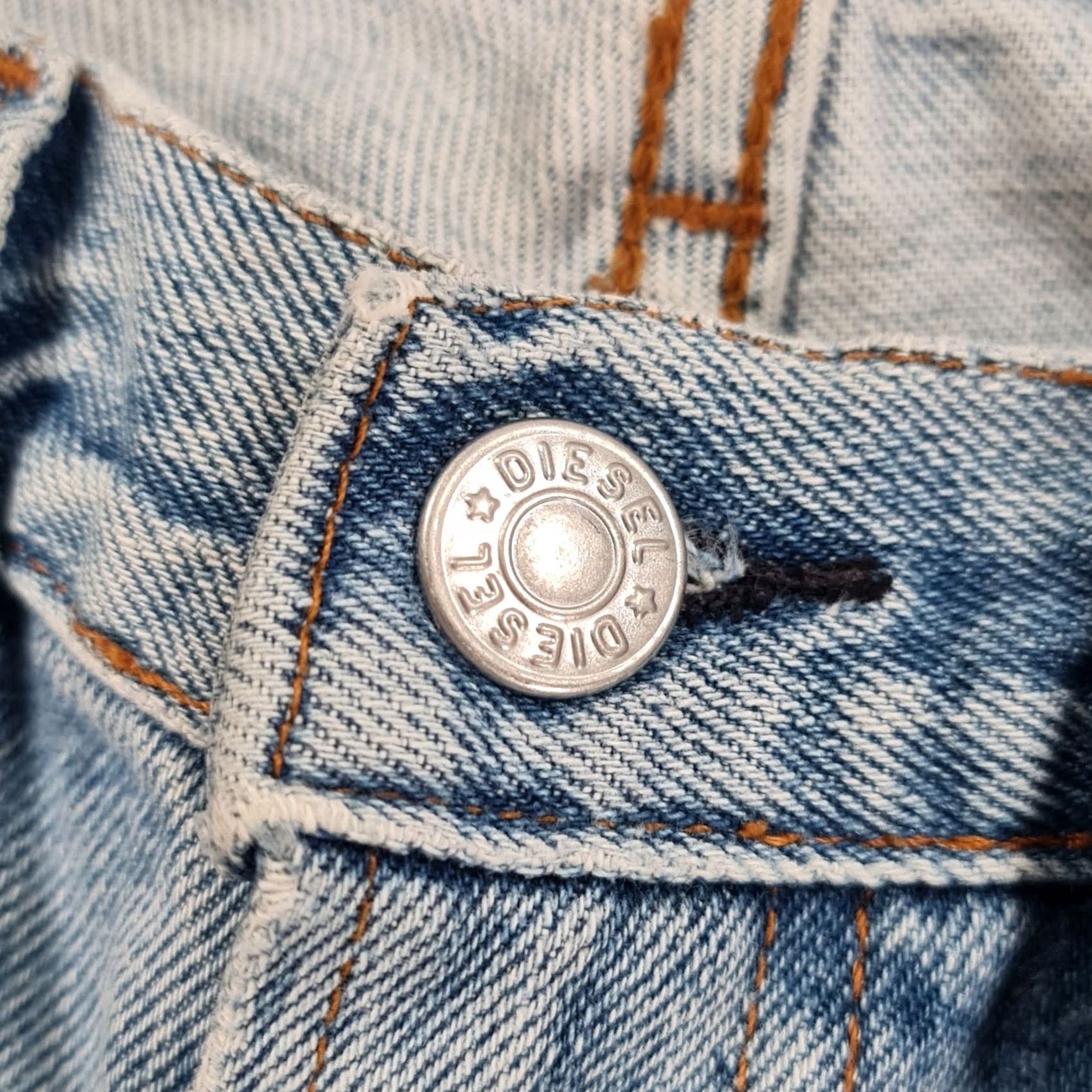 Diesel Diesel Jeans Blue W30 L32 Slim Fit Straight Leg Denim 100% Cotton Italy Womens Jeans Featured 5-Pocket Design Mens? No Size 30" / US 8 / IT 44 - 5 Thumbnail