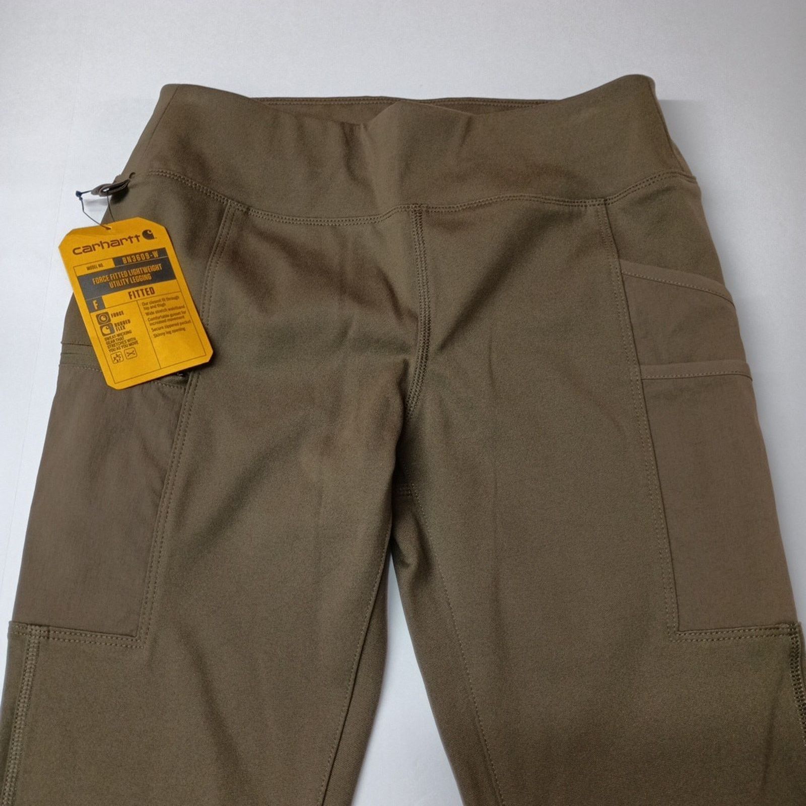 Carhartt Carhartt Women's Leggings Force Fitted Utility Size ST Green Size 28" / US 6 / IT 42 - 4 Thumbnail