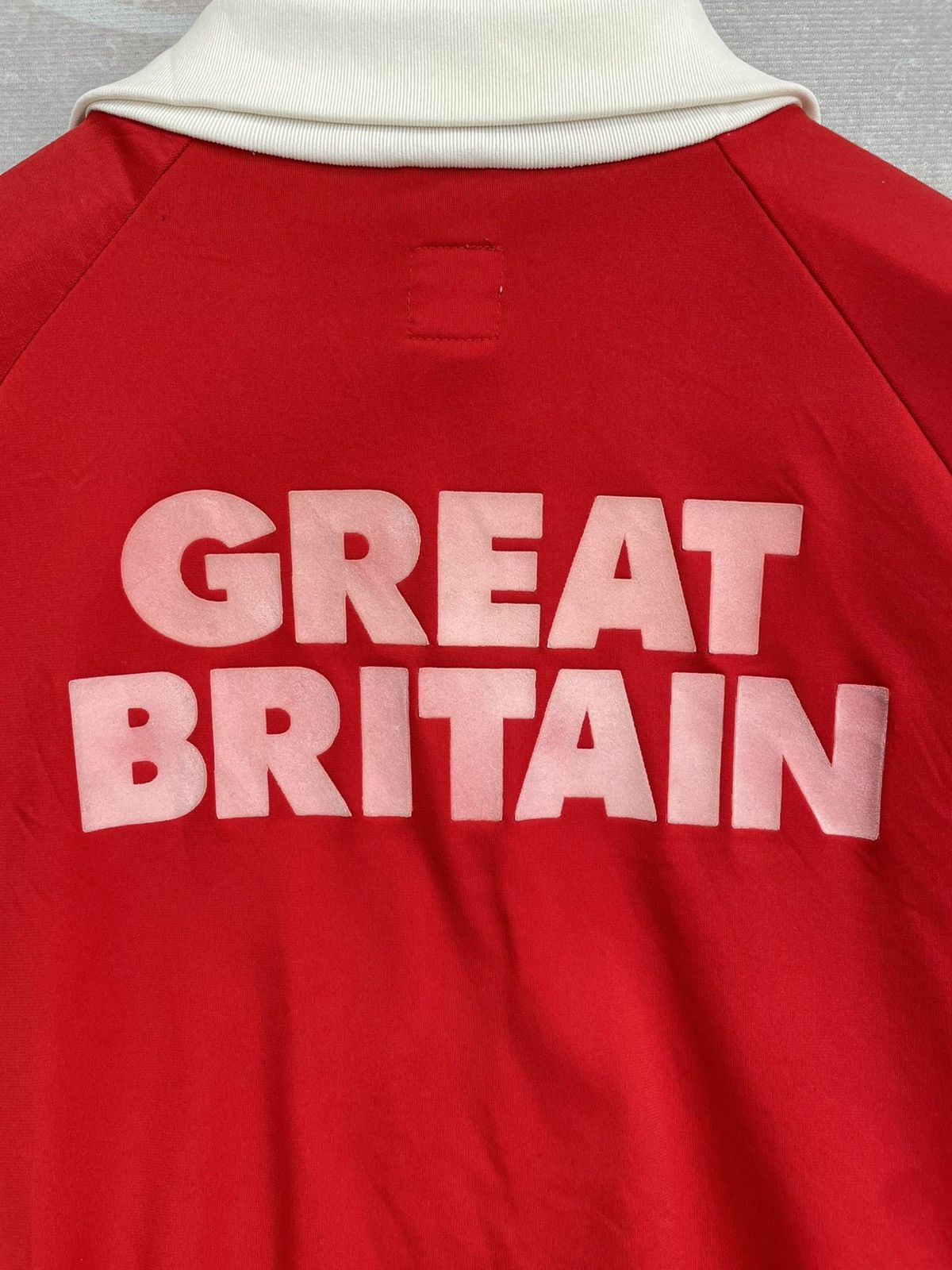 Adidas VINTAGE ADIDAS GREAT BRITAIN TRACKTOP Size US L / EU 52-54 / 3 - 13 Thumbnail