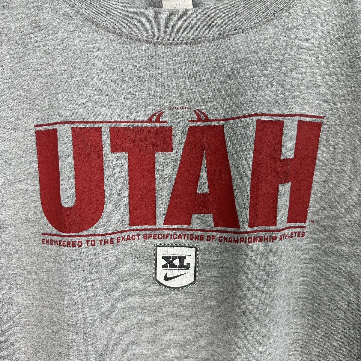 Nike Vintage Nike UTAH Championship Tshirt A751 Size US M / EU 48-50 / 2 - 2 Thumbnail