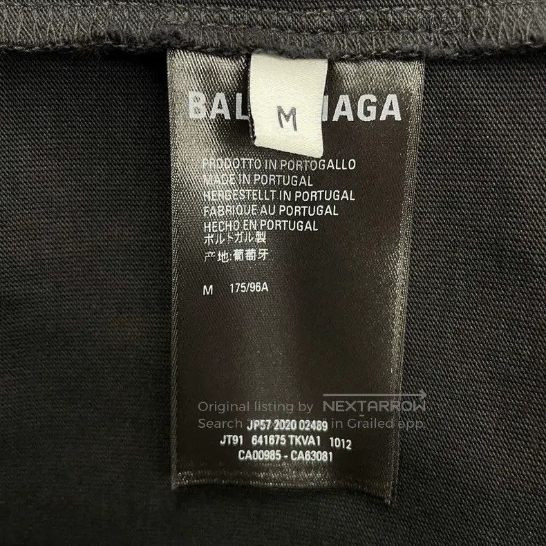 Balenciaga Balenciaga Melting Smile Print Short-Sleeve T-Shirt Size US M / EU 48-50 / 2 - 6 Thumbnail