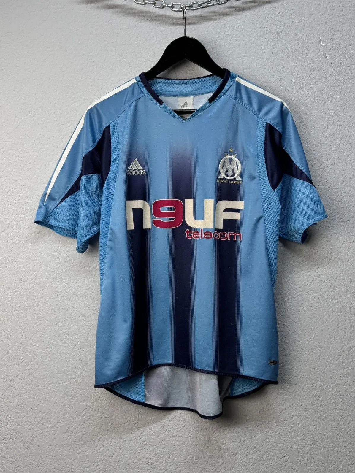 Adidas 👉 Vintage Adidas Marseille 2004 Soccer Jersey France Y2K Size US S / EU 44-46 / 1 - 1 Thumbnail