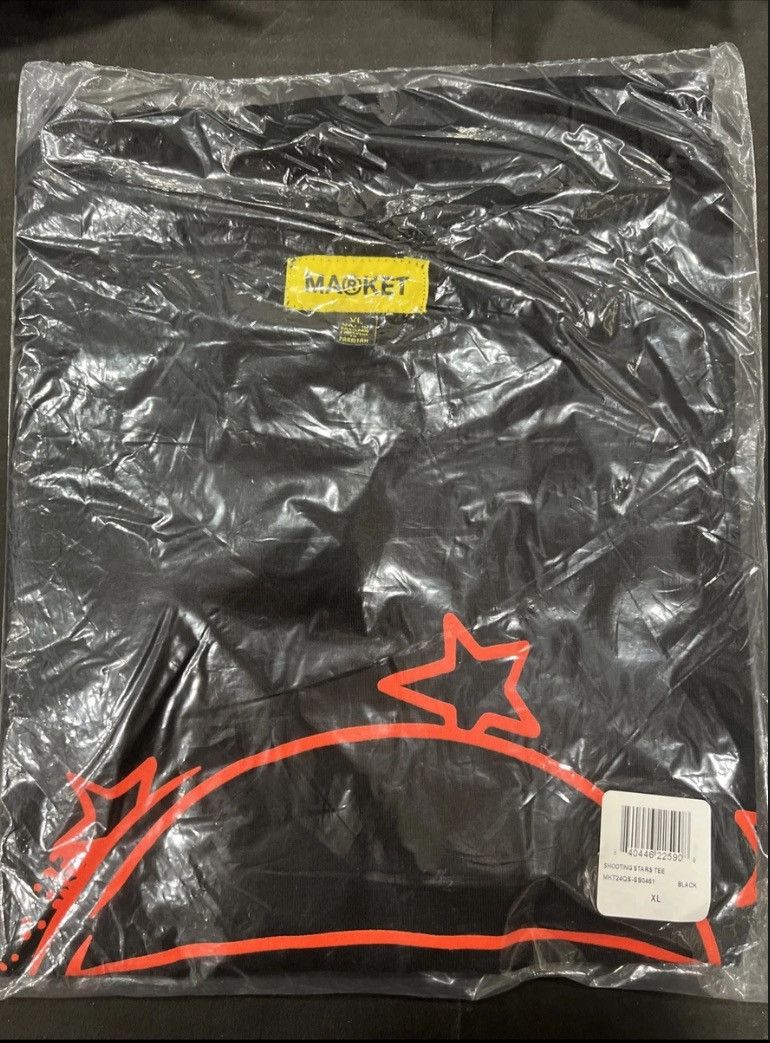 Market Market Studios Black Shirt with Red Basketball and Hoop Size US L / EU 52-54 / 3 - 2 Thumbnail