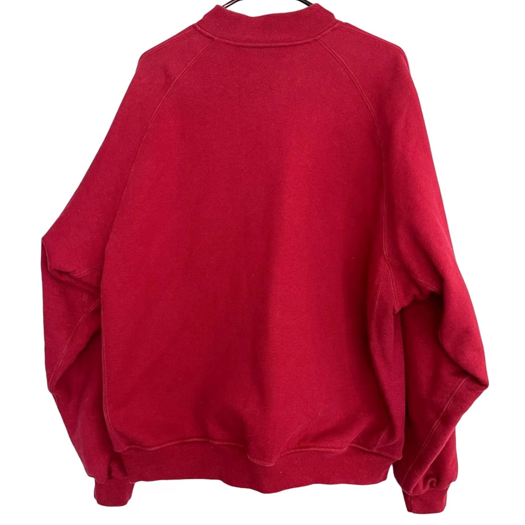 Russell Athletic VINTAGE Russell Athletic Jacket Mens XL Red 90s Pro Cotton Button Maroon Size RARE USA Size US XL / EU 56 / 4 - 2 Thumbnail