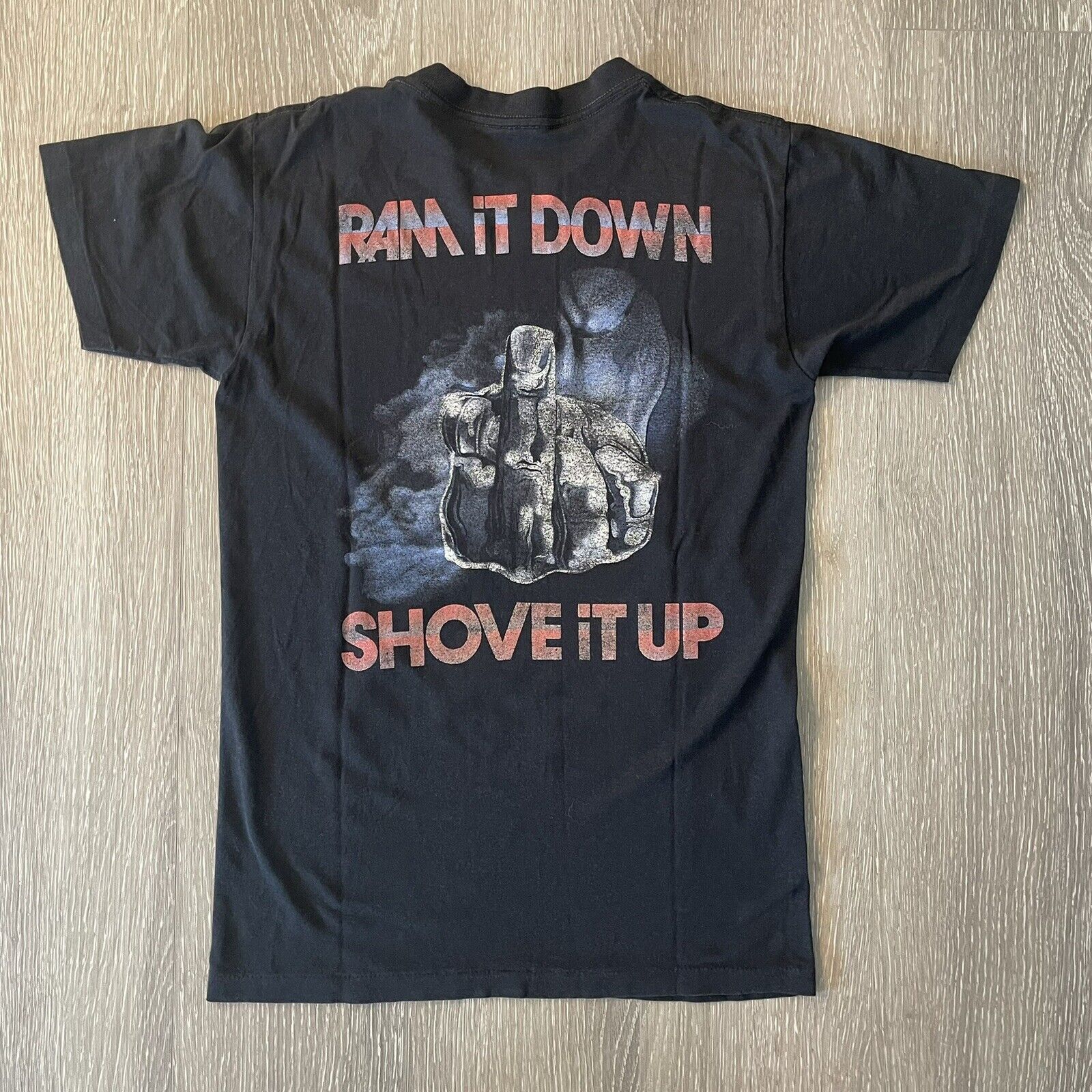 Vintage Vtg 1988 Judas Priest Ram It Up Shove It Down T-Shirt Rock M Size US M / EU 48-50 / 2 - 10 Thumbnail