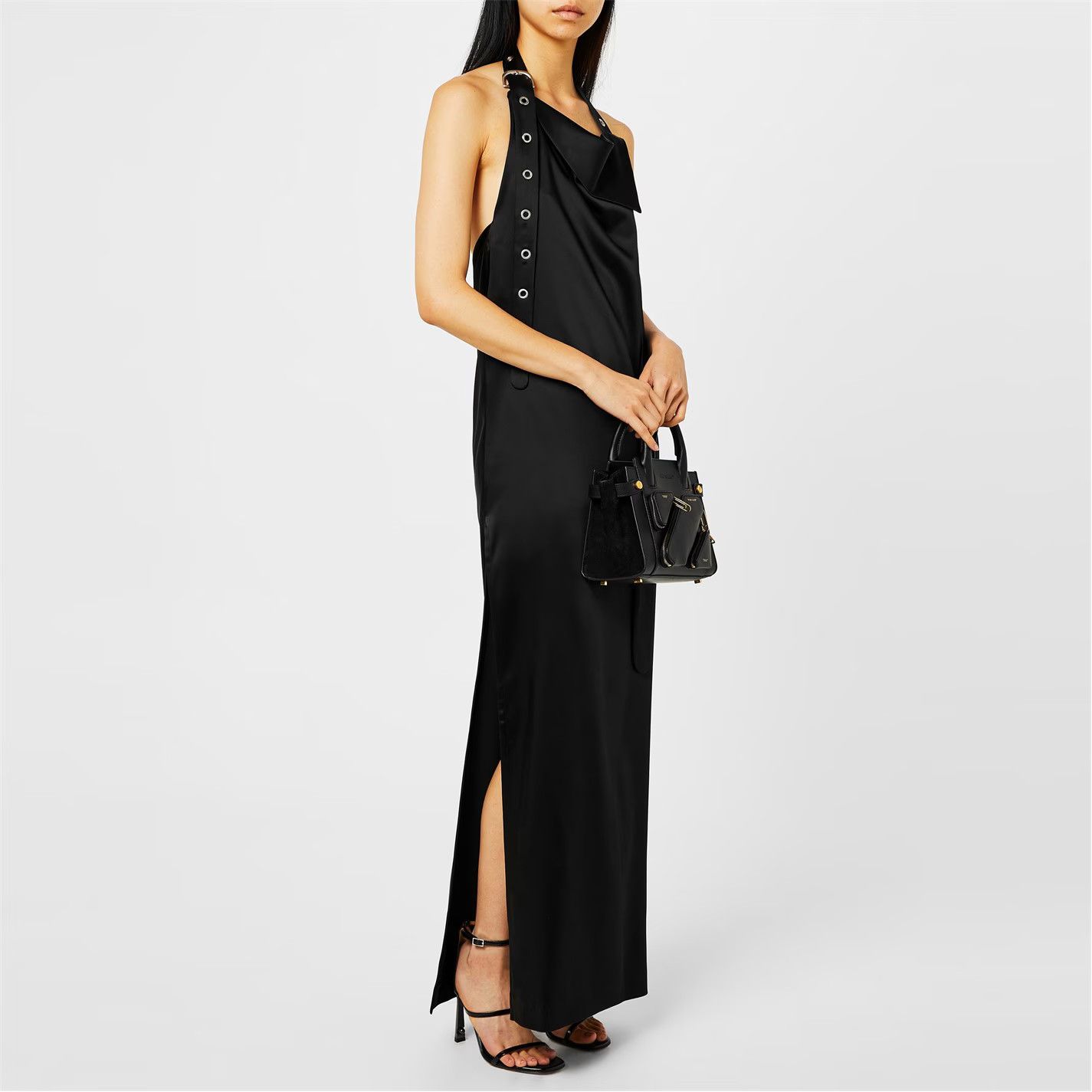 Off-White o1g2r1mq0125 Lollipop Leather Sandals in Black Size US 9 / IT 39 - 5 Thumbnail