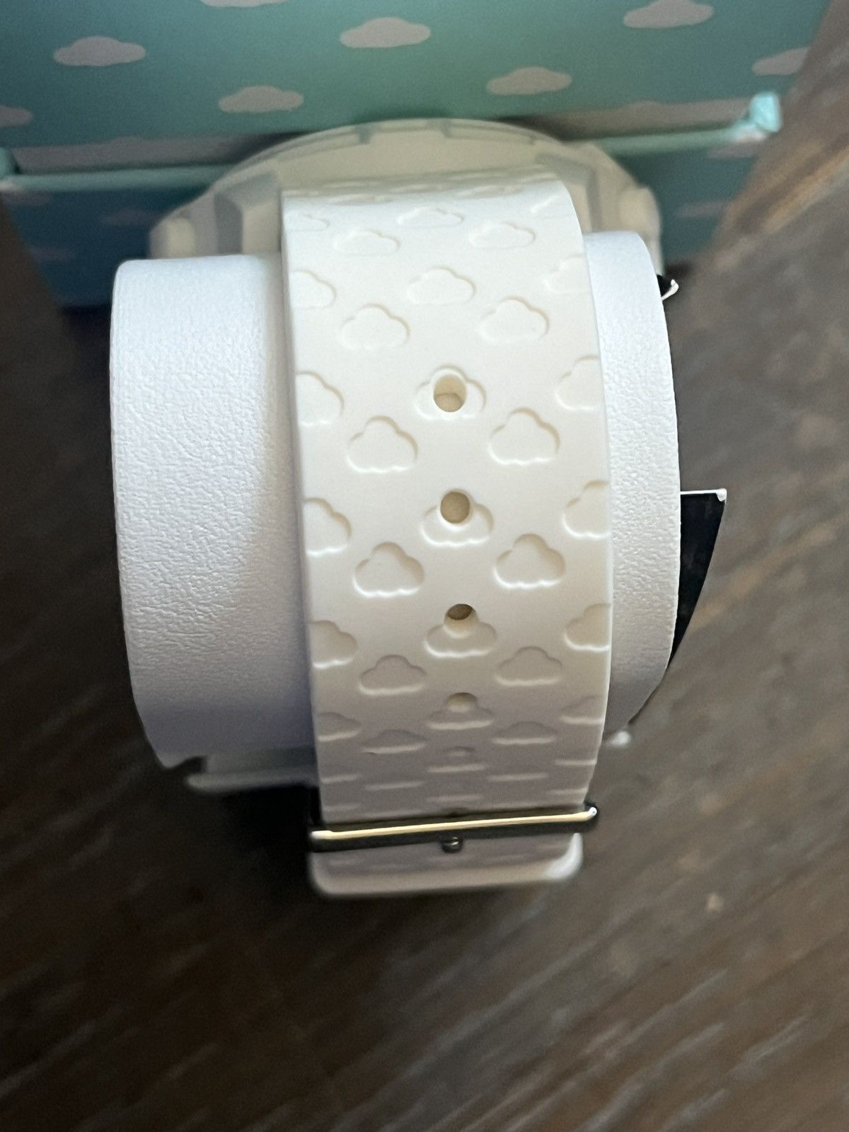 Guess NIB Guess x Friends With You White Silicon Digital Watch Size ONE SIZE - 4 Thumbnail