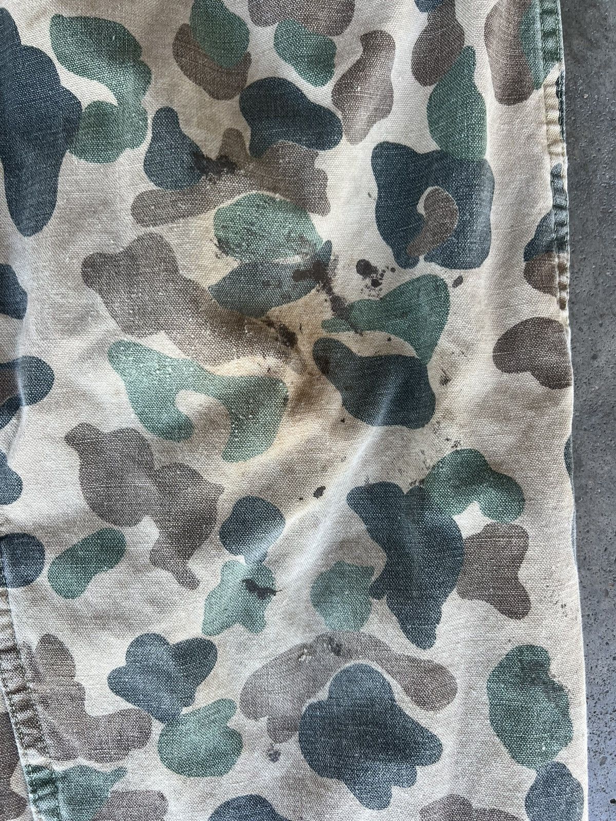 Vintage True Vintage 70’s Frog Print Camo Pants Size US 33 - 3 Thumbnail