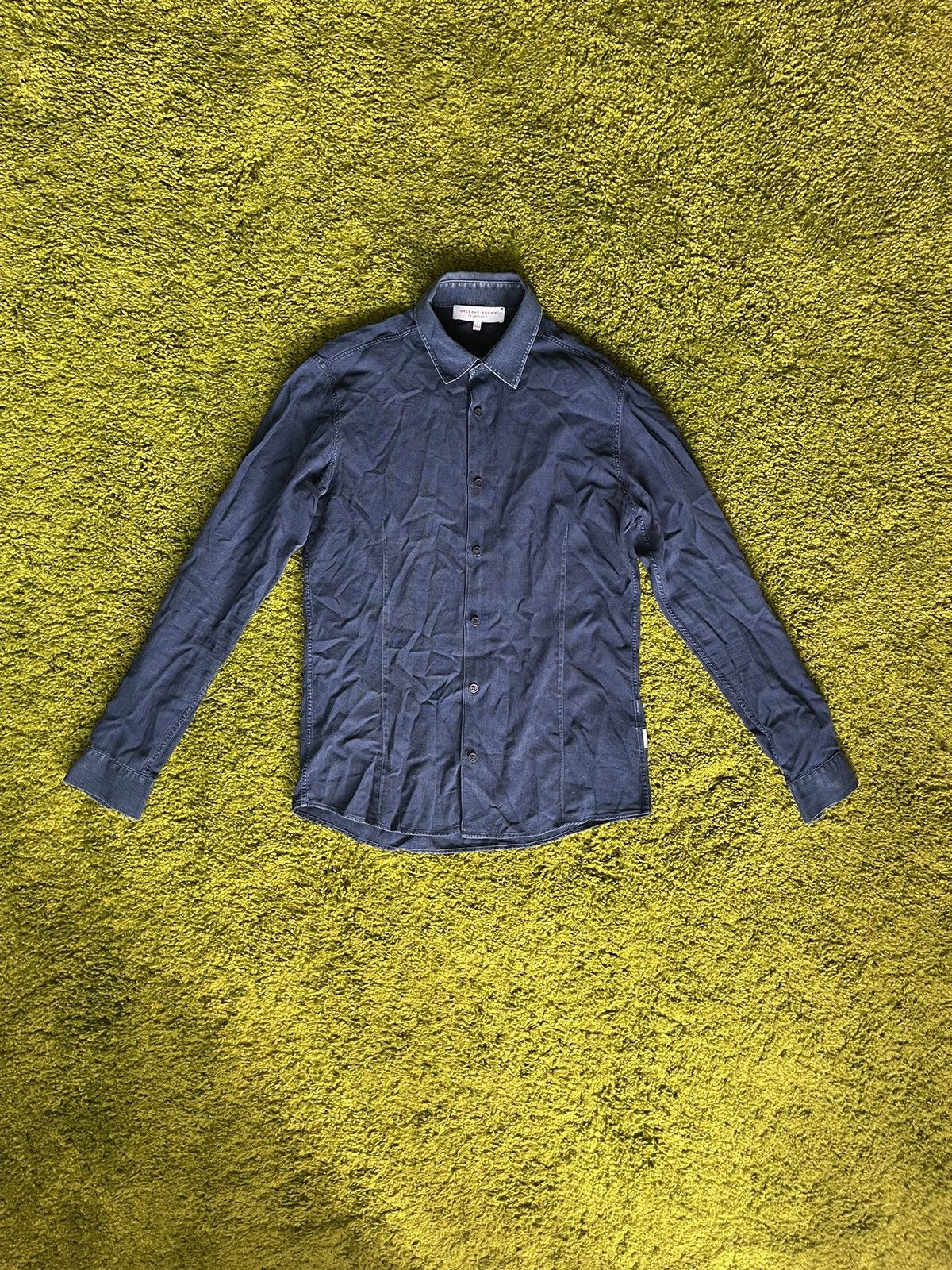 Designer × Orlebar Brown Orlebar Brown cotton + linen blend buttons up shirt Size US S / EU 44-46 / 1 - 1 Thumbnail