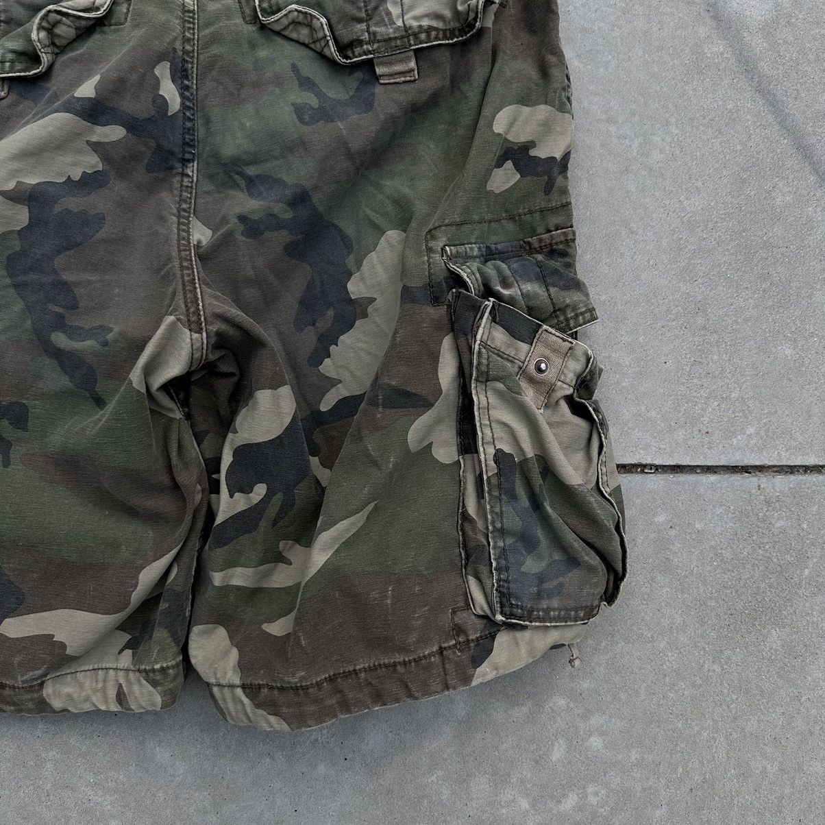 Other Vintage Japanese Style Camo Multi-pocket Shorts Y2K Army 00s Size US 36 / EU 52 - 13 Thumbnail