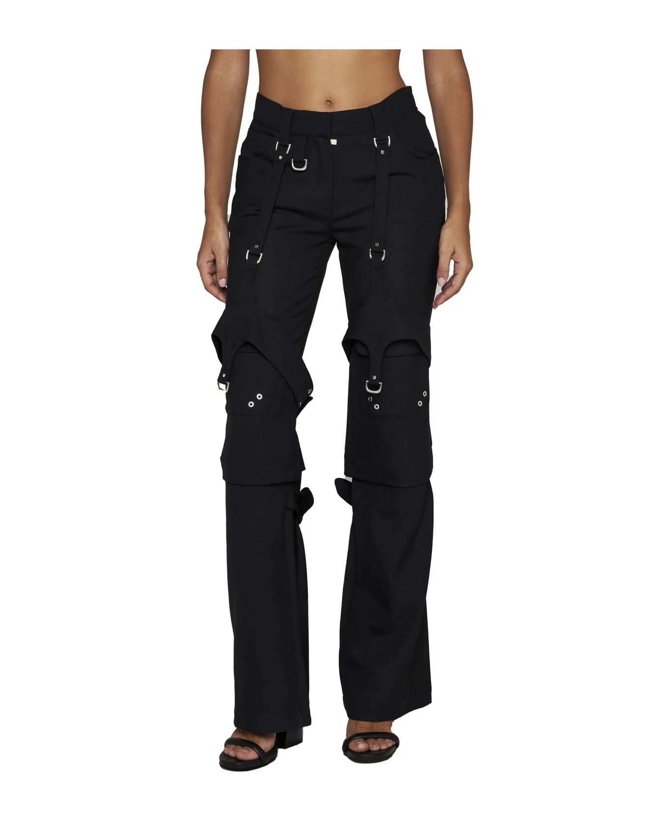 Off-White o1y1225 Cargo Pant in Black Size 32" / US 10 / IT 46 - 2 Thumbnail