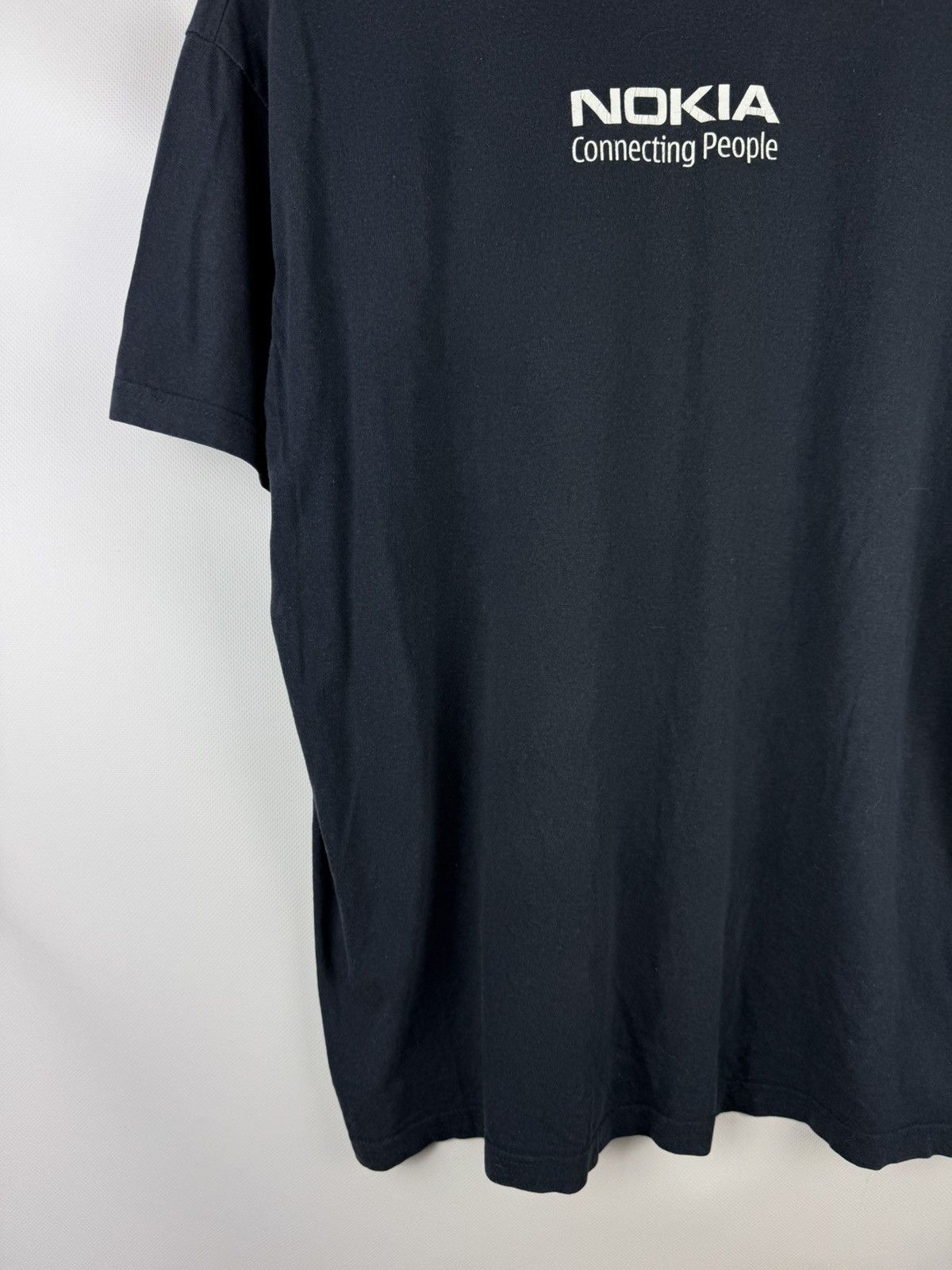 Vintage Nokia Connecting People Vintage Short Sleeve Promo T Shirt Size US XL / EU 56 / 4 - 17 Thumbnail