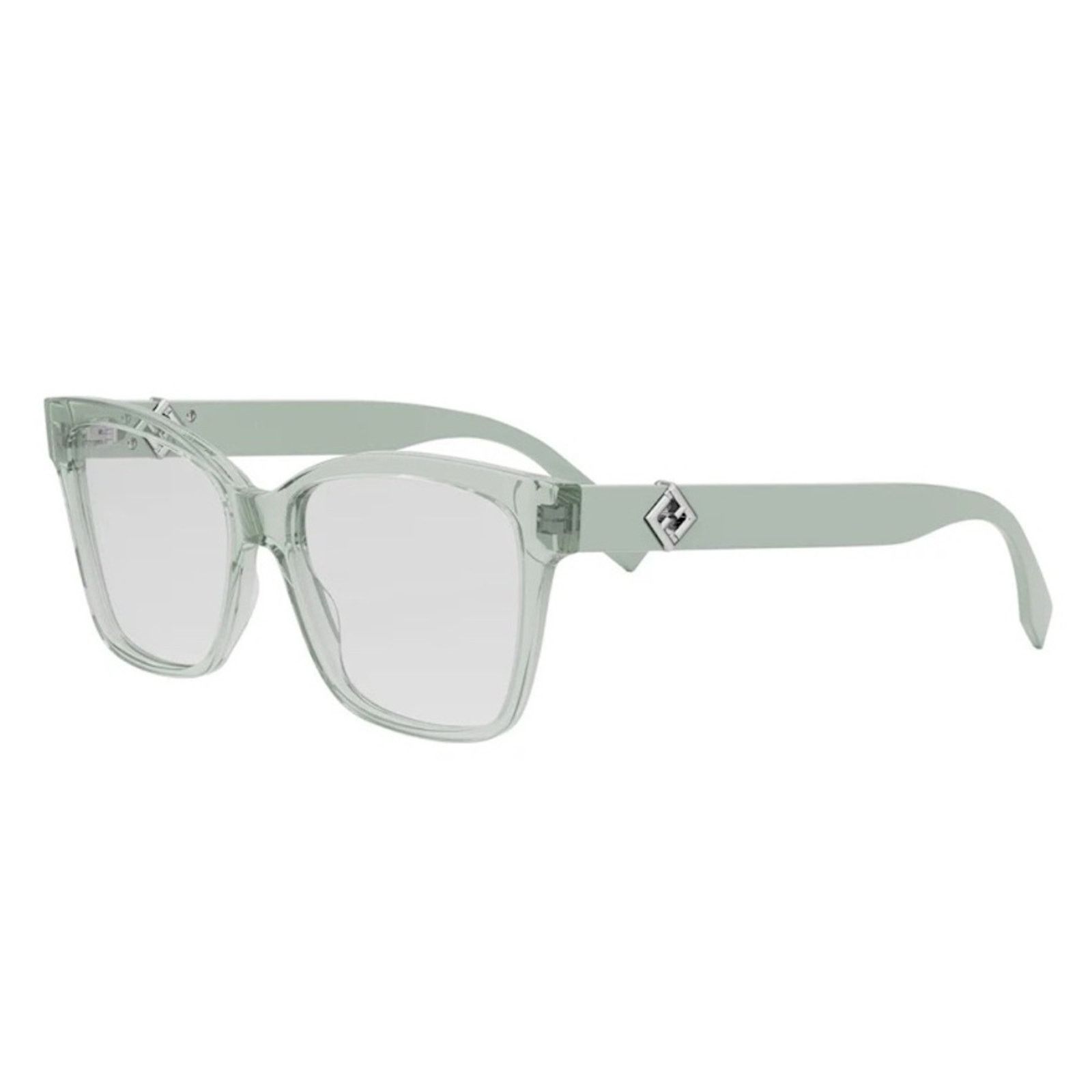 Fendi New! Fendi FE50117F 093 Green Eyeglasses, Authentic Size ONE SIZE - 1 Thumbnail