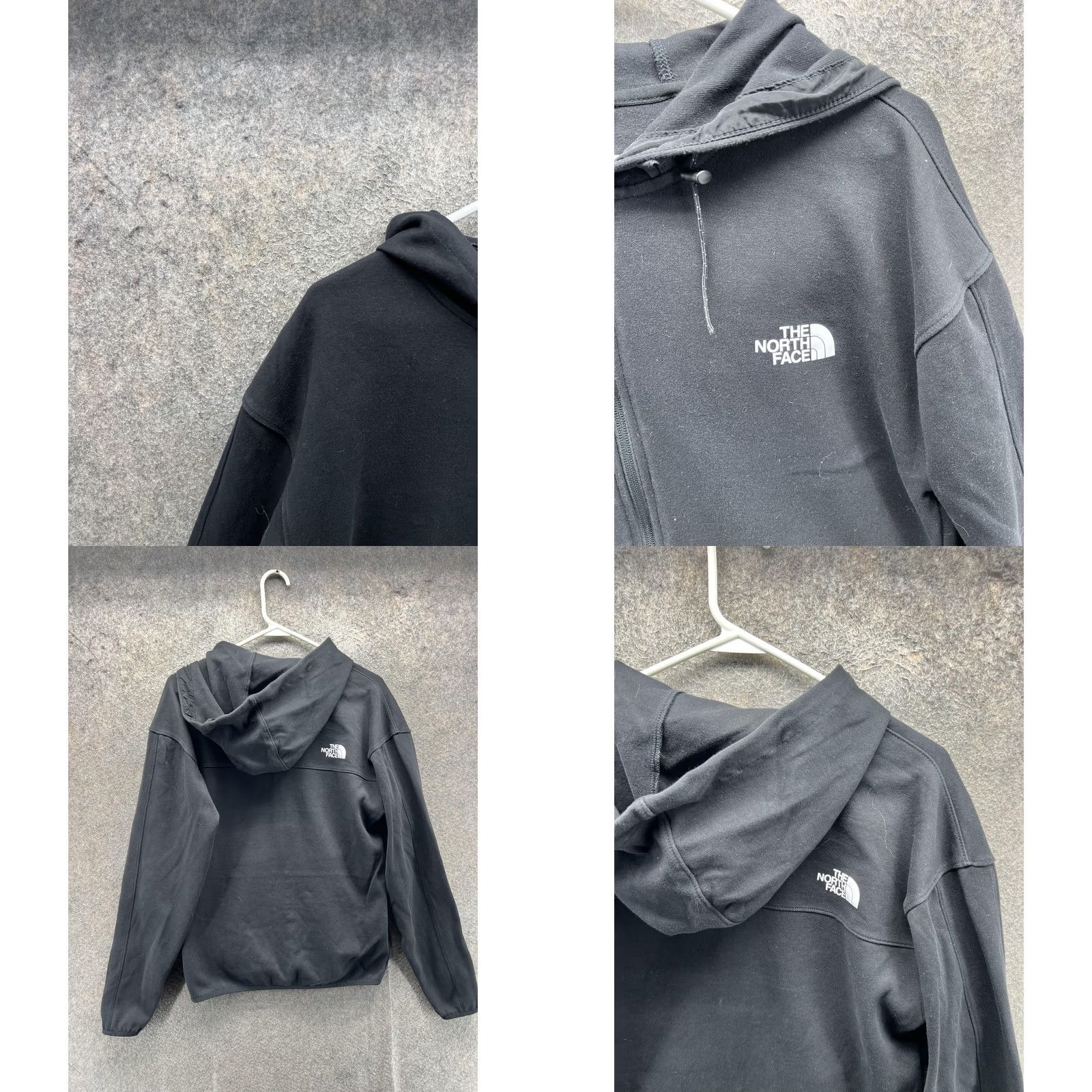 The North Face VINTAGE The North Face Hoodie Mens S Black Full Zip Fleece Sweatshirt Logo Size US S / EU 44-46 / 1 - 8 Thumbnail