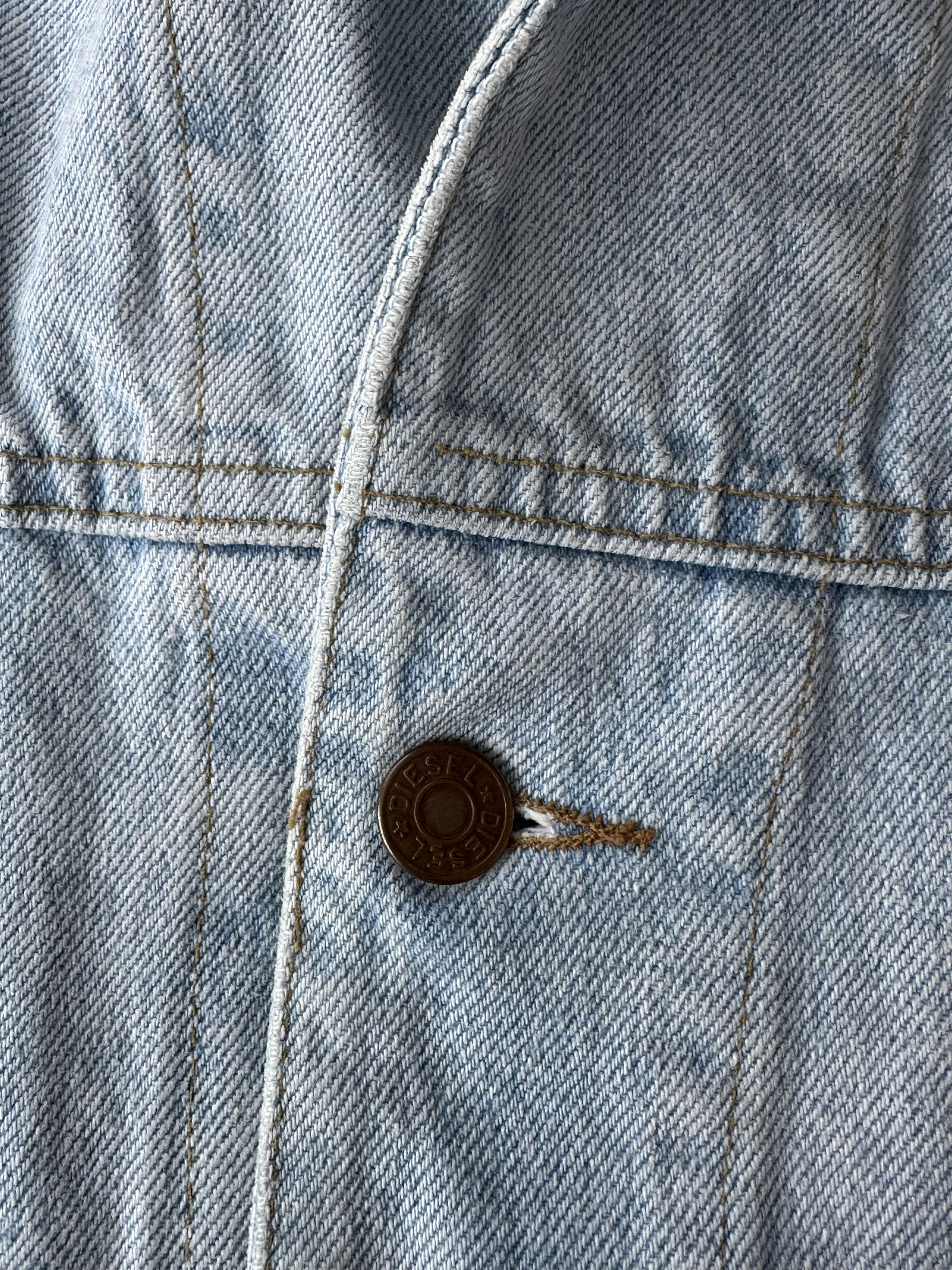 Diesel Vintage Denim Jeans Jacket Diesel 80's Levi's Style Size US XL / EU 56 / 4 - 5 Thumbnail