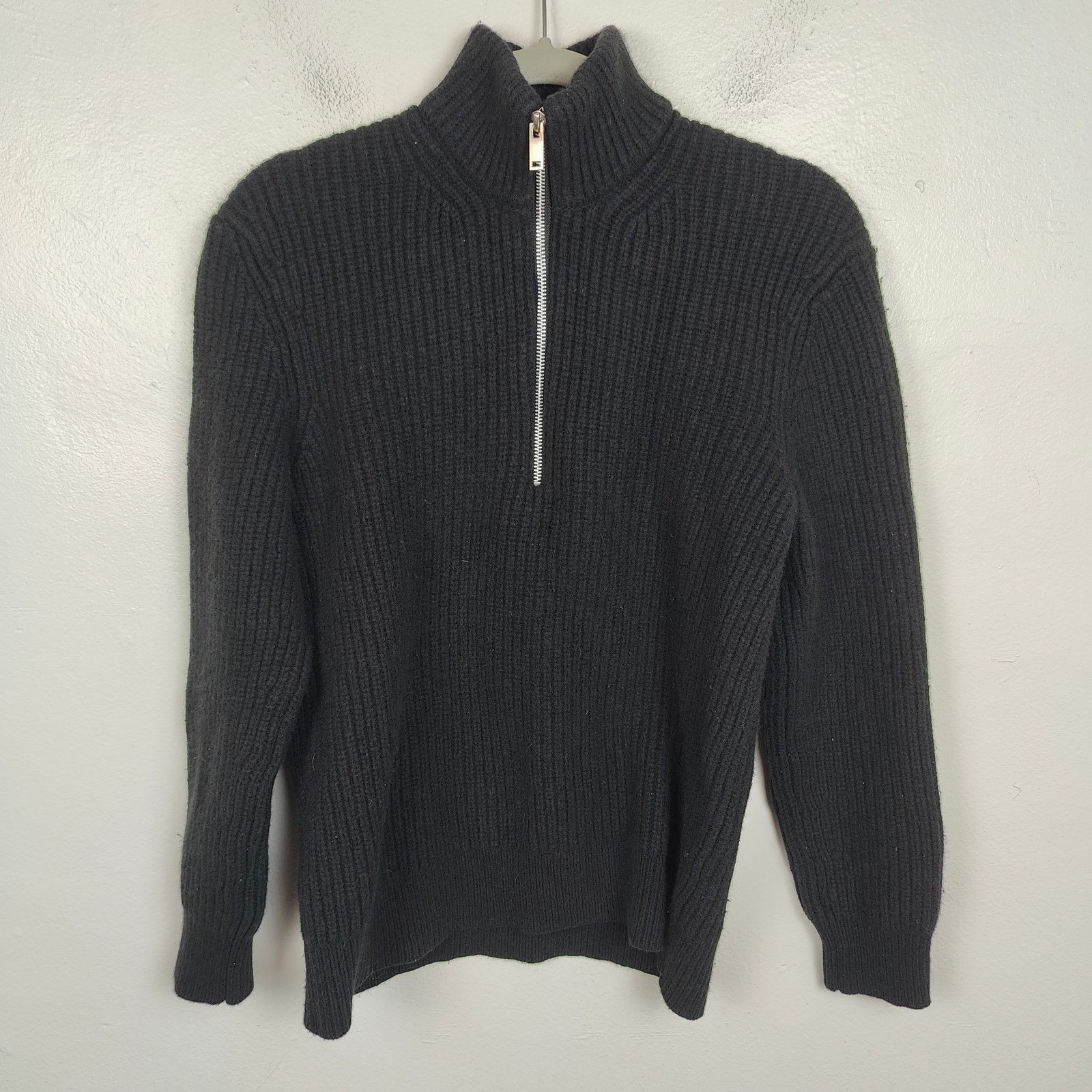 Everlane Everlane The Half-Zip Sweater in Luxe Merino Women Medium Size M / US 6-8 / IT 42-44 - 1 Thumbnail