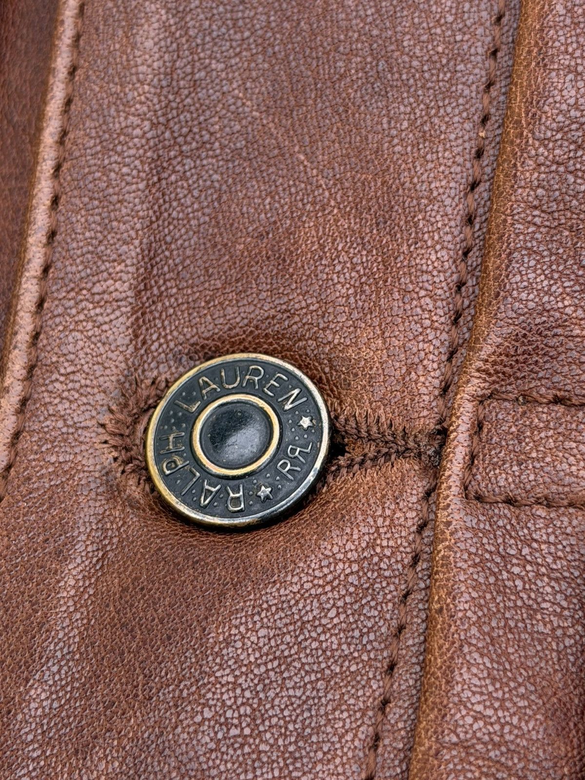 RRL Ralph Lauren Double RL Limited Edition Type 1 Buffalo Leather Jacket Size US M / EU 48-50 / 2 - 9 Thumbnail
