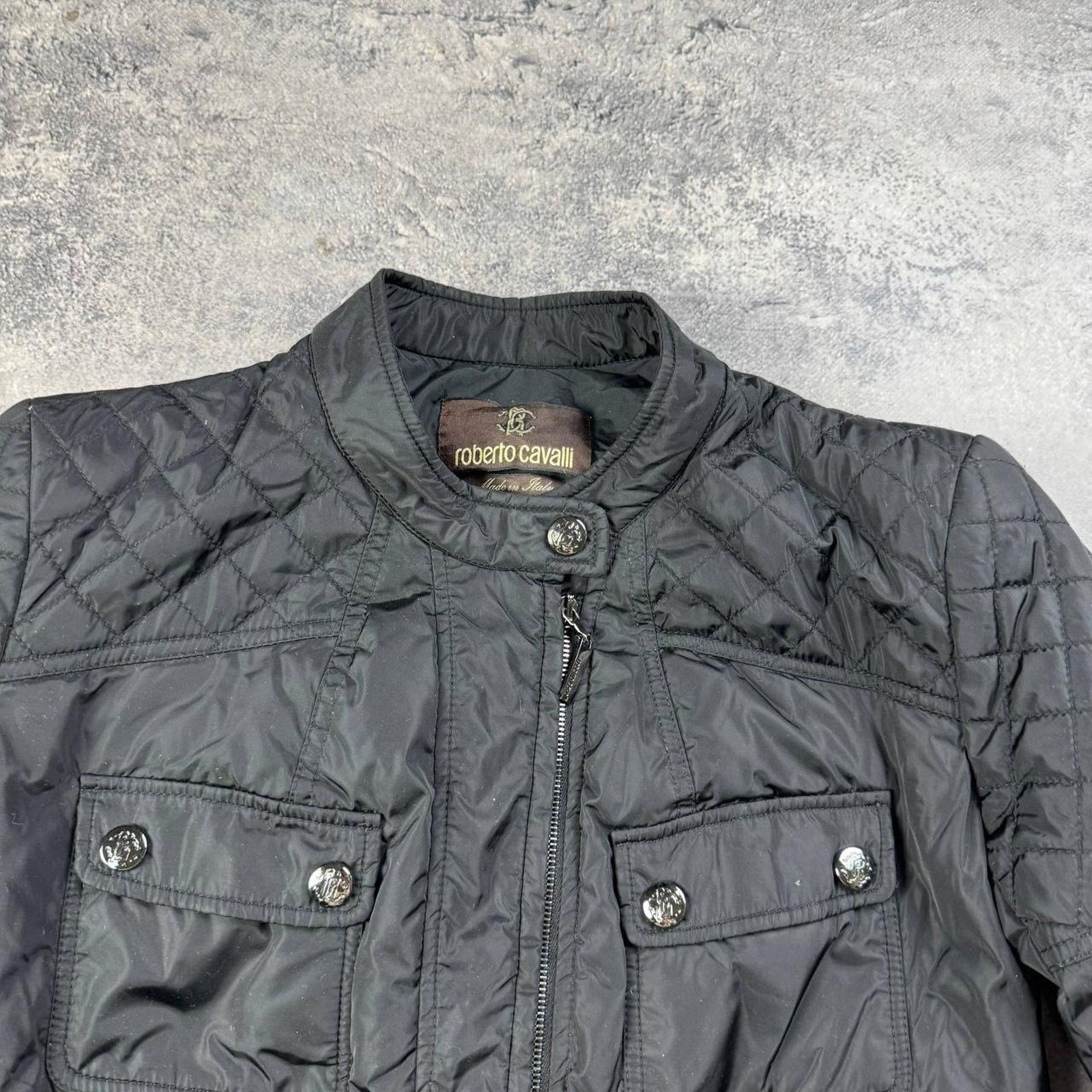 Roberto Cavalli Roberto cavalli black jacket Size M / US 6-8 / IT 42-44 - 2 Thumbnail