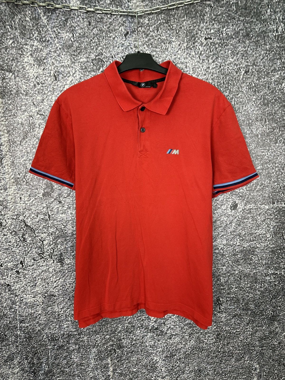 BMW BMW M Racing Short Sleeve Polo Shirt Motorcycle F1 Size XL Size US XL / EU 56 / 4 - 1 Thumbnail