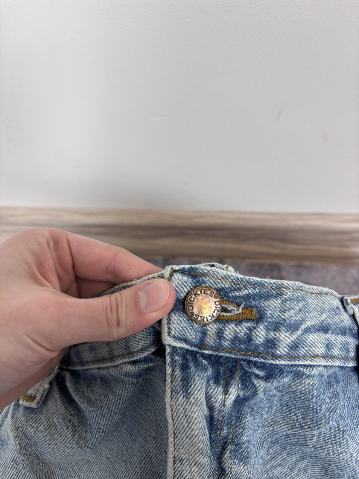 Dickies Dickies Men’s Denim Jeans Faded Light Blue Distressed Size US 38 / EU 54 - 18 Thumbnail