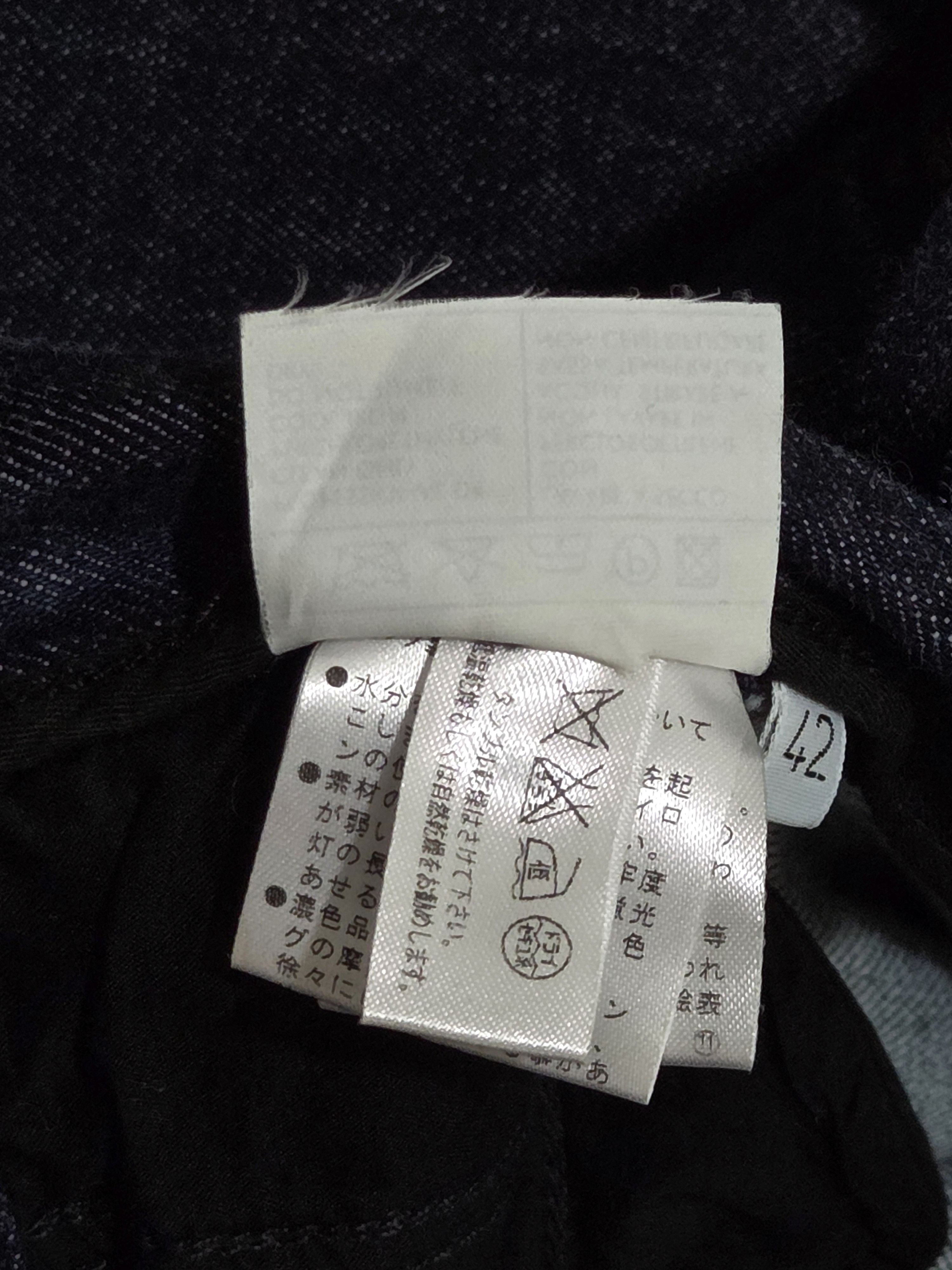 Salvatore Ferragamo Vtg Salvatore Ferragamo Luxury Women's Dark Blue Denim Jeans Size 28" / US 6 / IT 42 - 8 Thumbnail