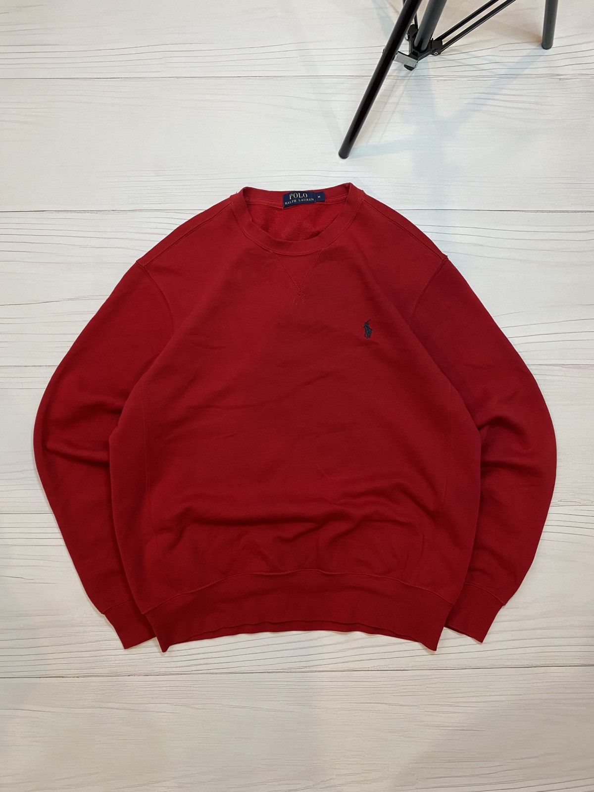 Polo Ralph Lauren Vintage Polo Ralph Lauren y2k sweatshirt Red Colour Size M Size US M / EU 48-50 / 2 - 2 Thumbnail