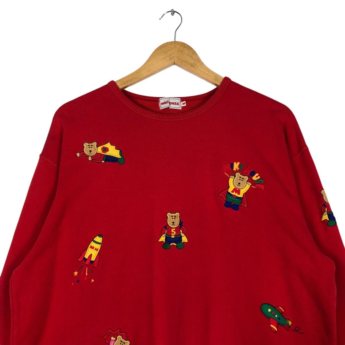 Japanese Brand Miki Mouse Rare Design Full Print Sweatshirt Medium Size US M / EU 48-50 / 2 - 2 Thumbnail